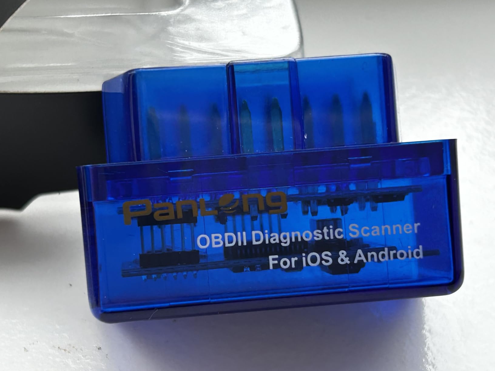 Panlong OBD2 Scanner Bluetooth for iPhone iOS Android OBDII Car Diagnostic Scan Tool Engine Fault Code Reader customer photo 1