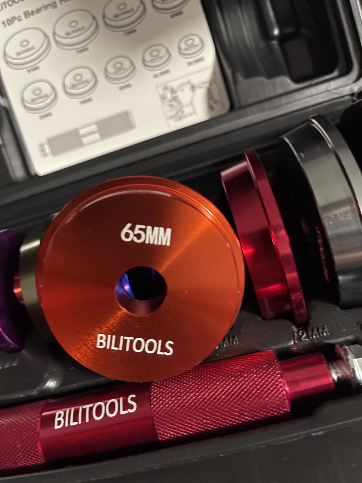 BILITOOLS Bearing Press Kit, 43 Piece Bearing Race and Seal Driver Set, Seal Driver Installer Set for Bearing Installation customer photo 2