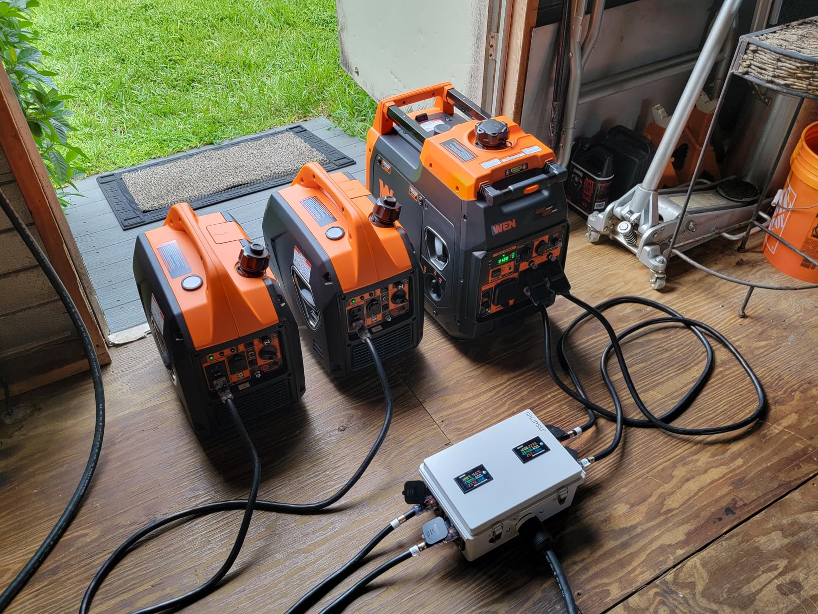 WEN Quiet and Lightweight 4800-Watt RV-Ready Portable Inverter Generator with Fuel Shut Off (56477i) customer photo 1