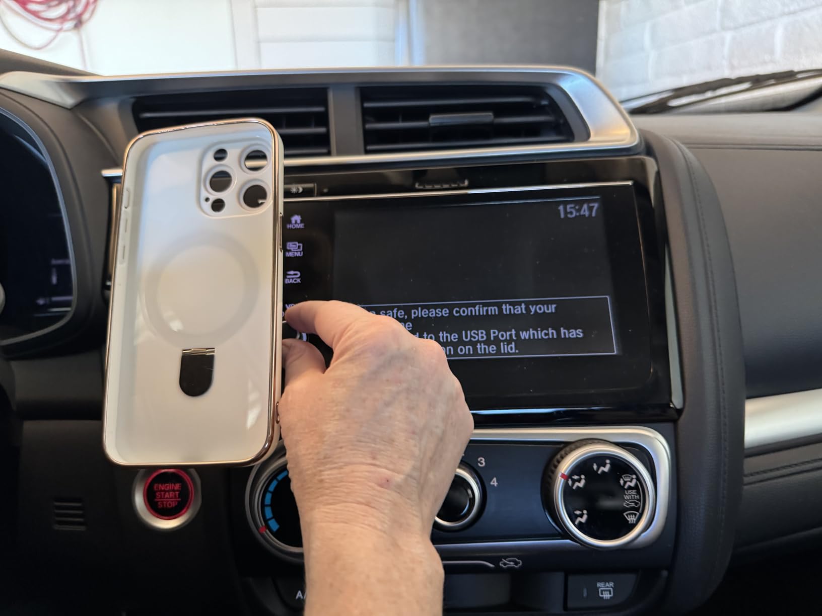 Kaistyle for Magsafe Car Mount【20 Strong Magnets】Magnetic Phone Holder for Car Phone Holder Mount Dash Mounted Holders Cell Phone Holders for Your Car Accessories for Women Men for iPhone 17 16 15 14 customer photo 1