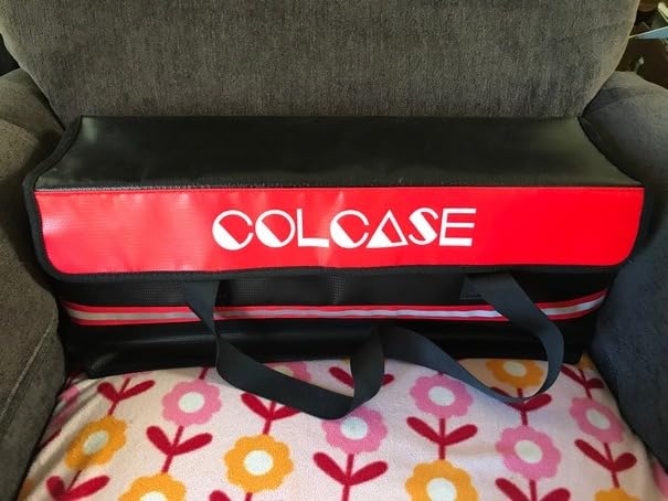 COLCASE Lipo Safe Bag Fireproof Explosionproof Ebike Battery Storage and Charging with Combination Lock Silicone Coated Fireproof Bag (20 x 5.5 x 9 in) customer photo 1