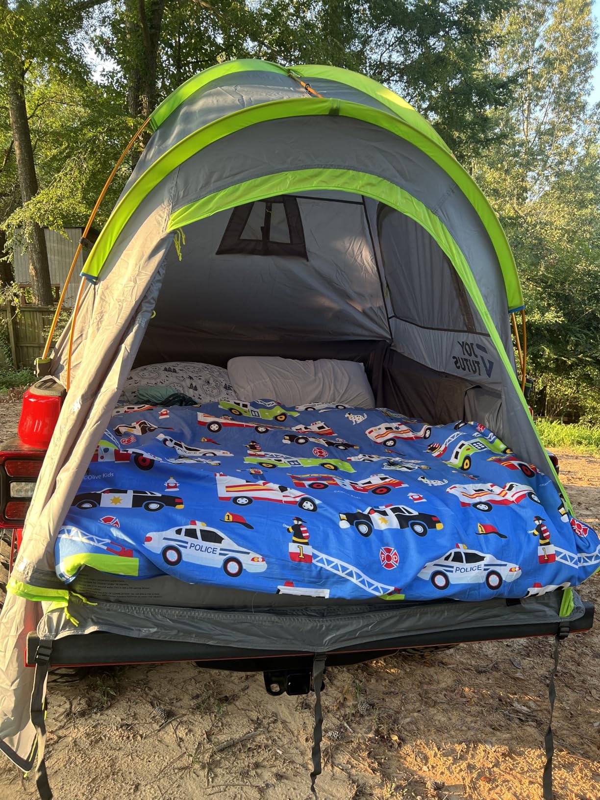 Truck Bed Air Mattress 6-6.5ft, Full Size Short beds Inflatable Bed Mattresses for Short Truck Beds with Wireless Rechargeable Air Pump customer photo 2