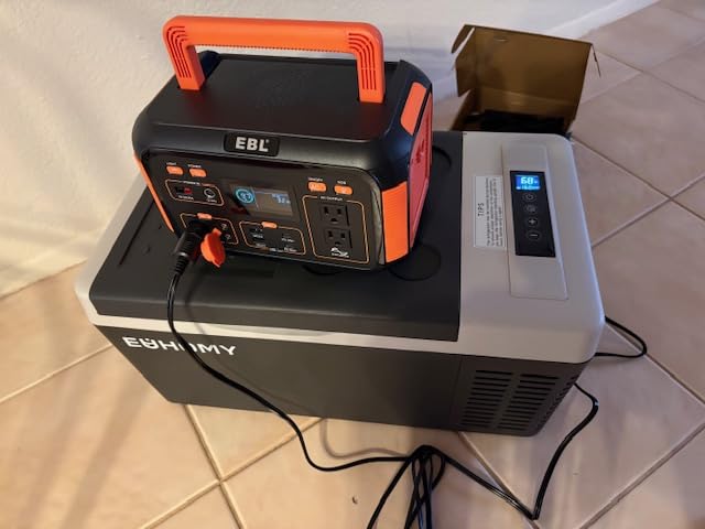 EUHOMY 12 Volt Refrigerator, 19QT(18L) Compressor Electric Cooler APP Control, Car Fridge -4℉~68℉, Portable Refrigerator 12/24V DC 100-240V AC, Portable Freezer for Camping, Travel, Boat customer photo 1