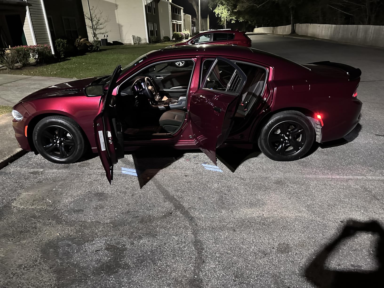 Rear Trunk Spoiler Wing for 2011-2021 Dodge Charger SRT GT Daytona SXT RT SE Glossy Black Hellcat Style Rear Trunk Ducktail Lip Wing customer photo 1