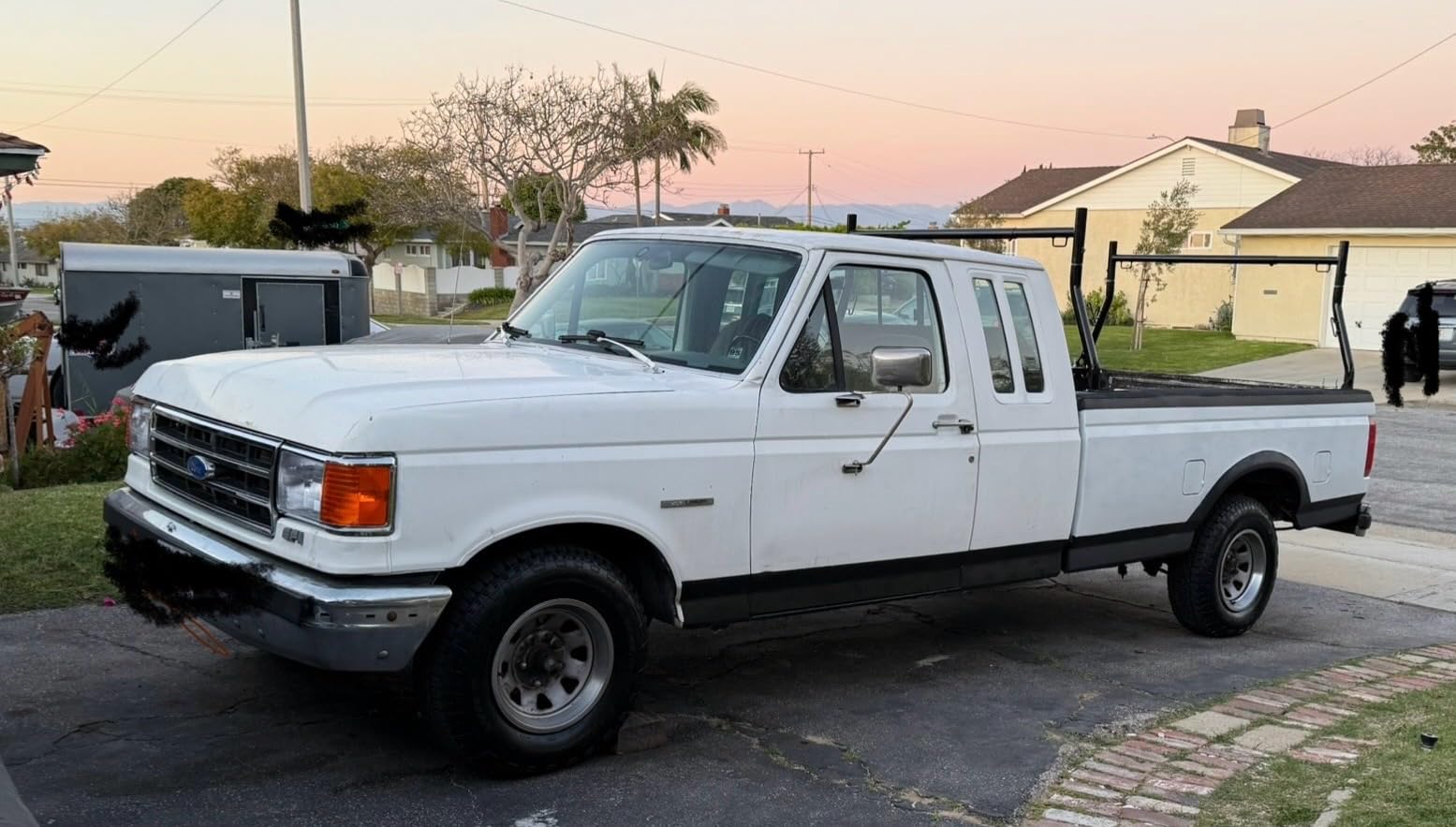 JY PERFORMANCE Truck Ladder Racks 800Ibs Capacity Extendable Pick-up Truck Bed Ladder Rack, Universal Heavy Duty (NO Drilling) customer photo 1