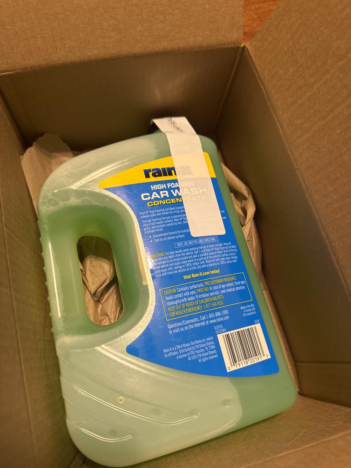 Rain-X 620191 Foaming Car Wash - 100 fl oz. High-Foaming, Concentrated Formula For Greater Cleaning Action, Safely Lifting Dirt, Grime And Residues For An Exceptional Clean customer photo 1