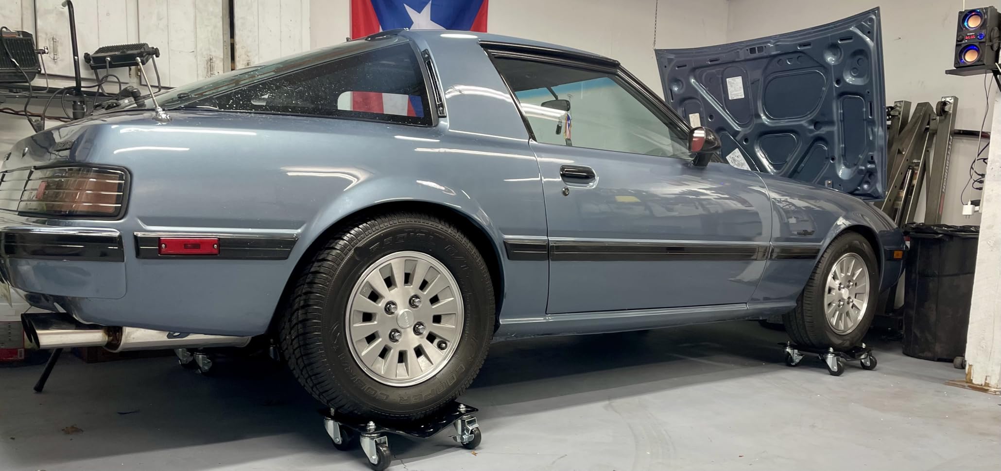 VEVOR Car Wheel Dolly, 6000 lbs/2722 kg Car Moving Cart with Brakes, Set of 4 Piece, Heavy-Duty Vehicle Dolly customer photo 2