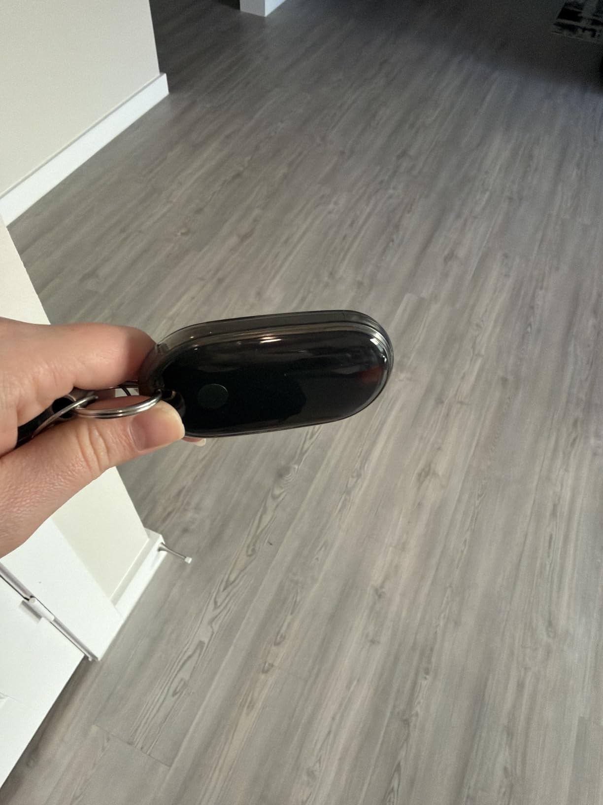 Car Key Fob Cover Case Compatible with Mercedes Benz C E S GLC CLE EQE EQS 300 350 450 500 560 580 AMG Transparent customer photo 1