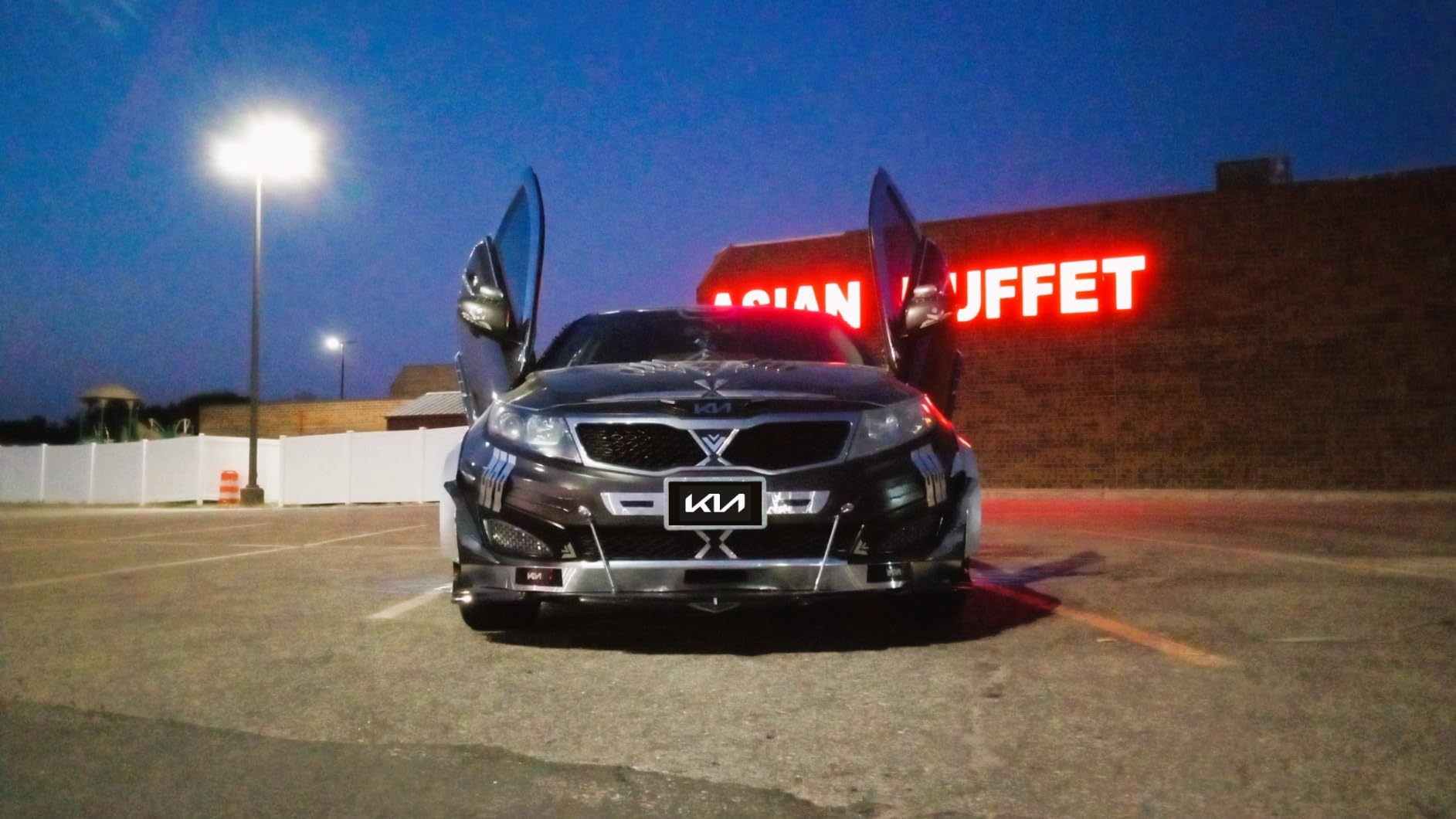 4PCS Universal Fender Flares, Wide Body Kit Flexible Fender Flares Wheel Body Kit for Cars Compatible with Dodge Charger Challenger Honda Civic Accord Toyota Corolla Camry VW Audi Acura TSX customer photo 2