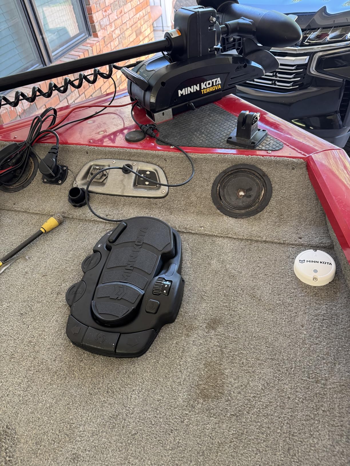 Minn Kota Terrova Bow-Mount Electric Trolling Motor with GPS, Spot-Lock, Dual Spectrum Chirp Sonar - 80 Lb. Thrust, 60 in. Shaft, Freshwater customer photo 2