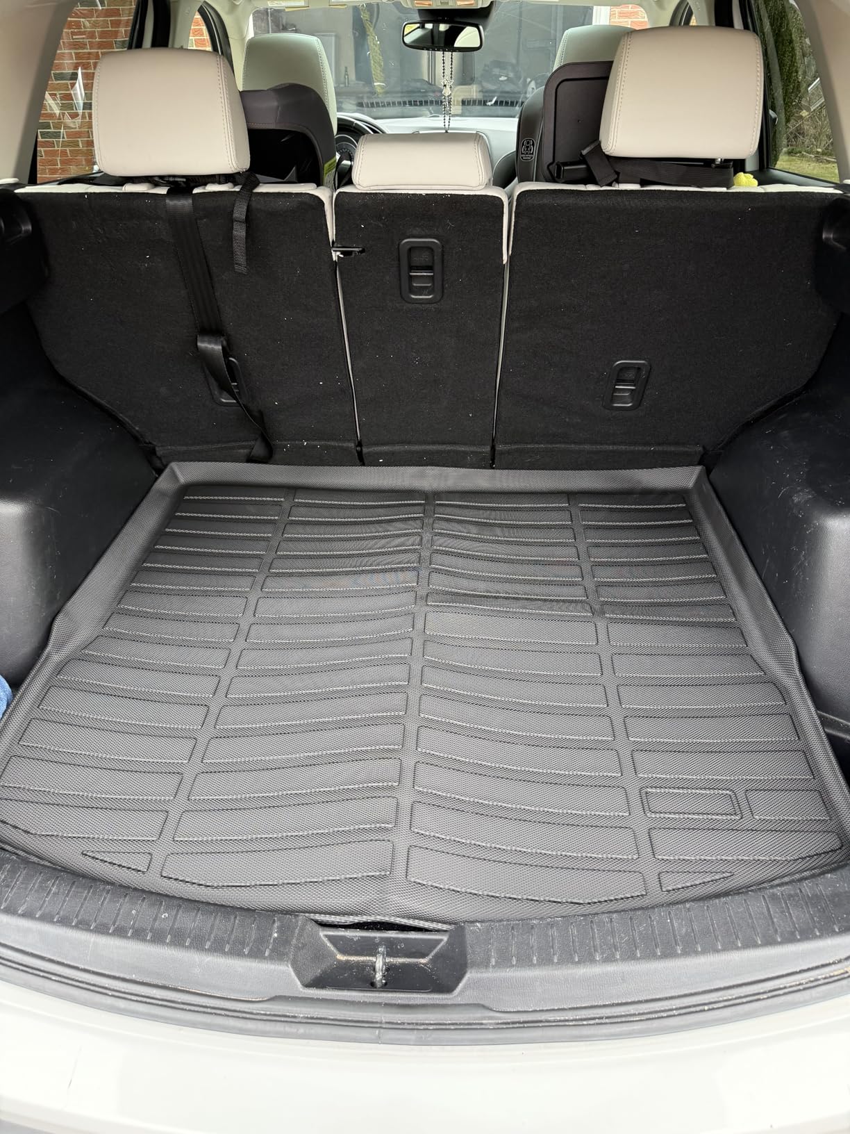 Floor Mats & Cargo Liner Custom for Toyota Prius & Prius Prime 2026 2025 2024 2023 All Weather Prius Car Mats 1st, 2nd Row Set & Cargo mat Prius Floor Mats 2026 Accessories-Black customer photo 1