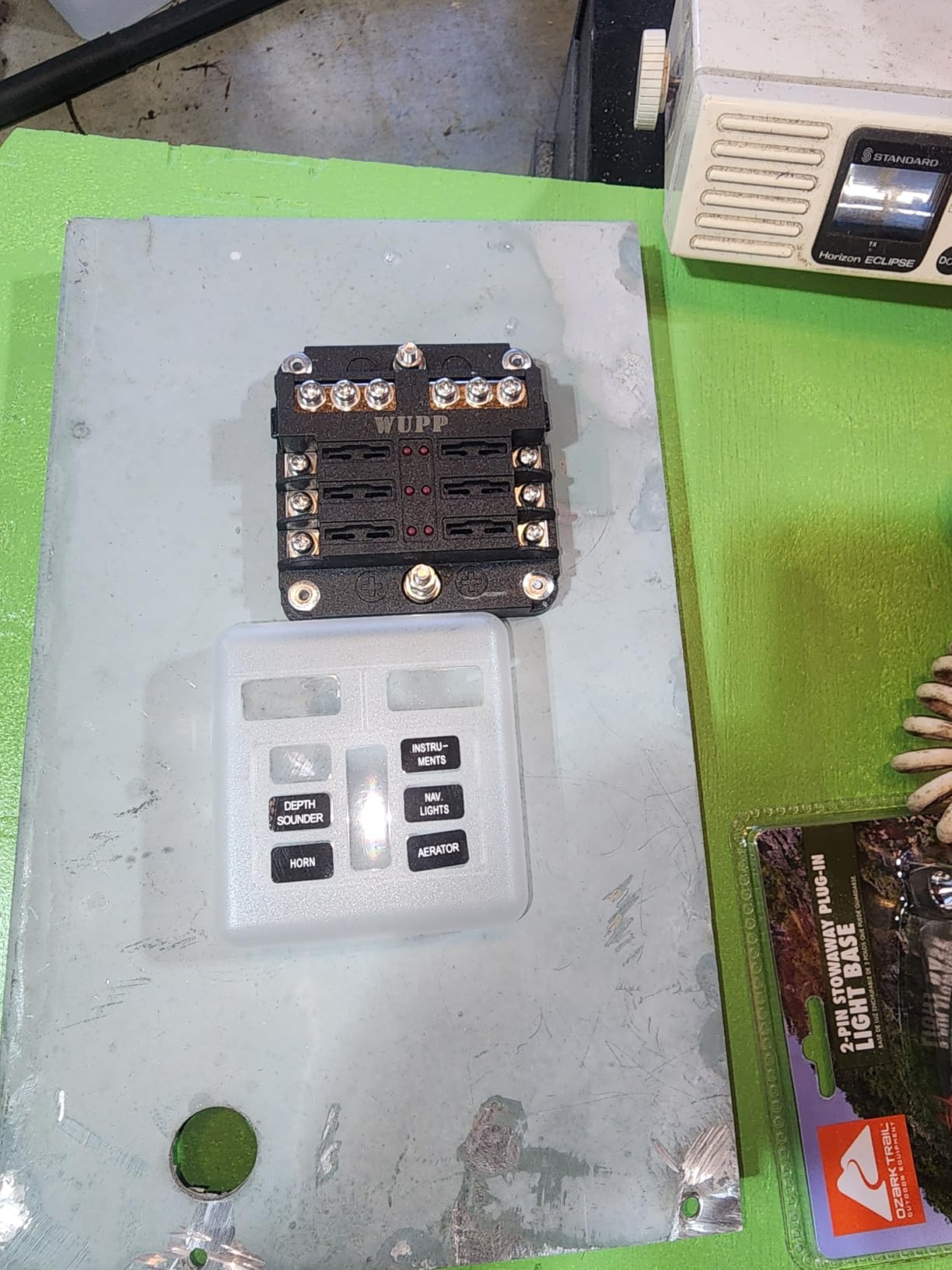 WUPP 12V Fuse Block with Relay, Automotive 6 Circuits Fuse Box with Acc Interface, Universal Fuse Block and Relay Kit for Cars Trucks Marine Boat customer photo 2