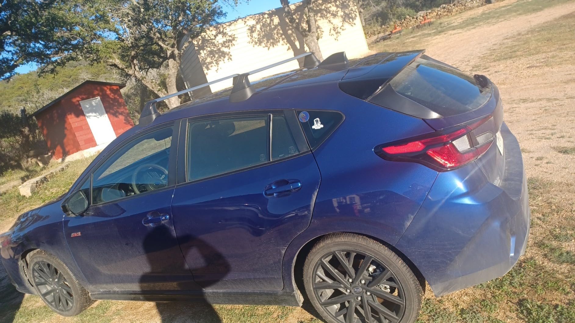 Subaru 2024 2025 2026 Crosstrek 2024 2025 2026 Impreza Fixed Roof Rack Kit Cross Bar SOA367043 Genuine OEM customer photo 2