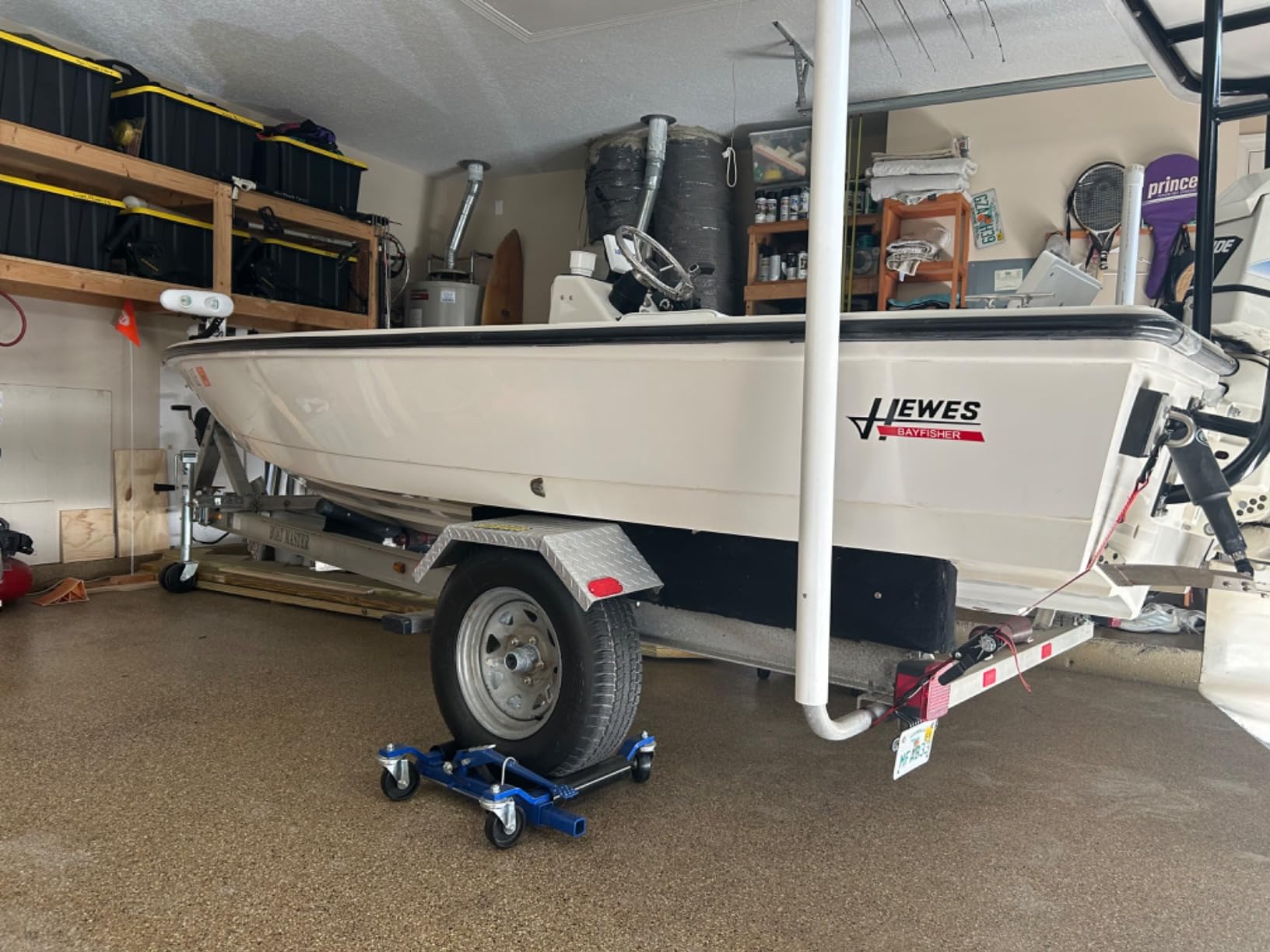 TUFFIOM Car Wheel Dolly Jack Set of 4, Mechanical 6000-lbs Car Skates, 12'' Wheel Vehicle Positioning Jack, Heavy Duty Rollers with Ratcheting Foot Pedal customer photo 1