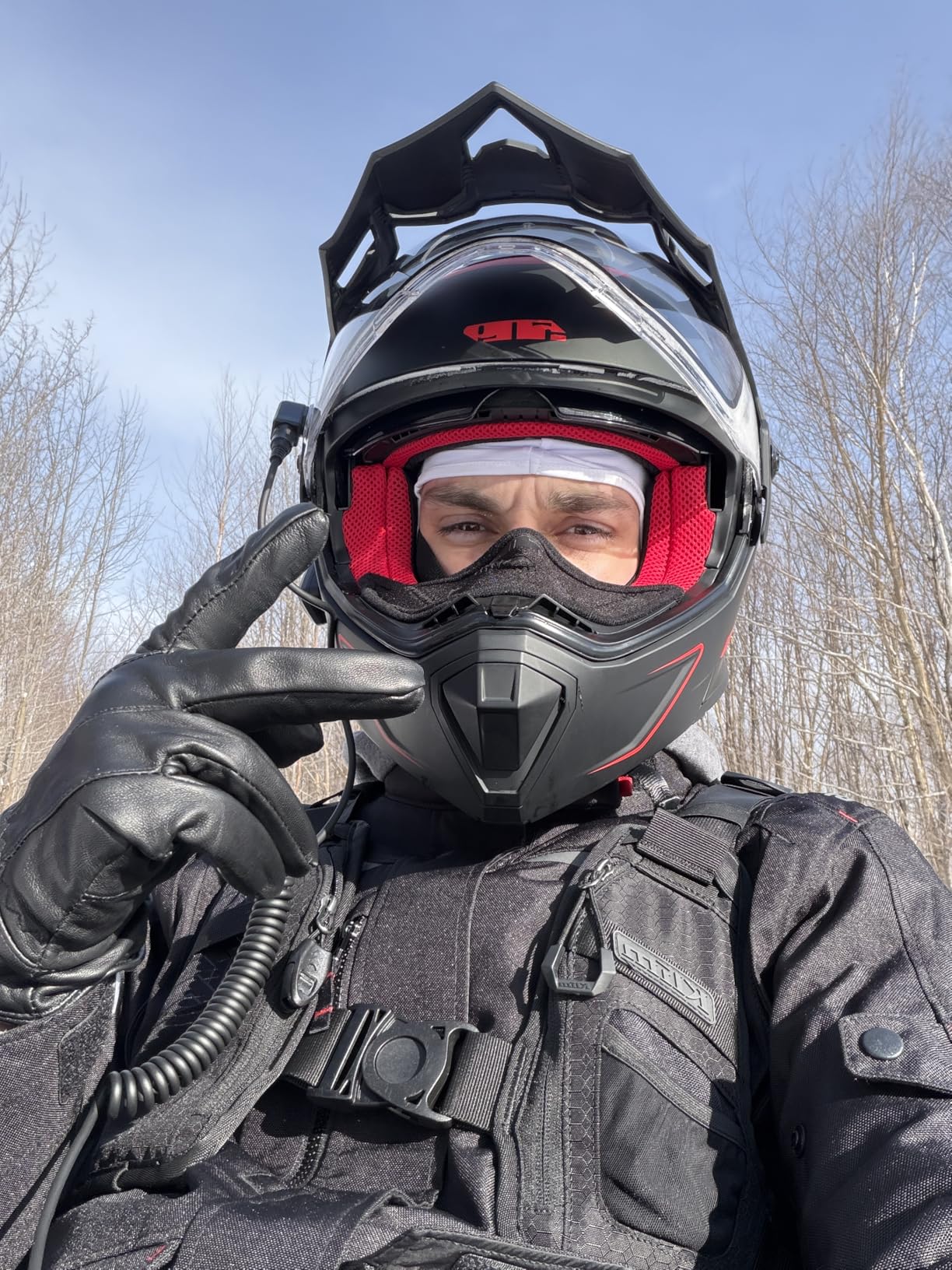 509 Delta R4 Ignite Snowmobile Helmet with Heated Shield customer photo 1