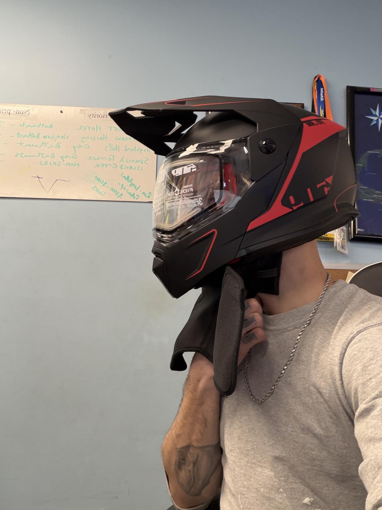 509 Delta R4 Ignite Snowmobile Helmet with Heated Shield customer photo 2