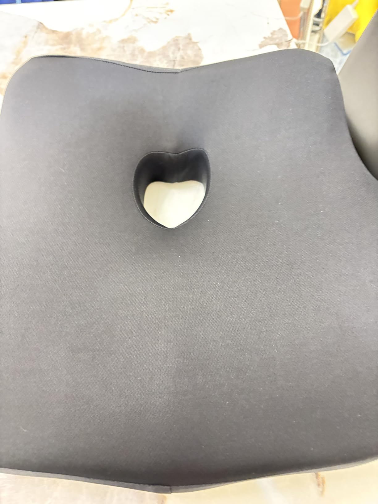 Car Seat Cushion, Ergonomic Memory Foam Car Seat Pad for Sciatica Pain Relief, Larger Driving Seat Cushion for Car Short Drivers on Long Drives - Butt Cushion for Car,Truck, Office - Black customer photo 1