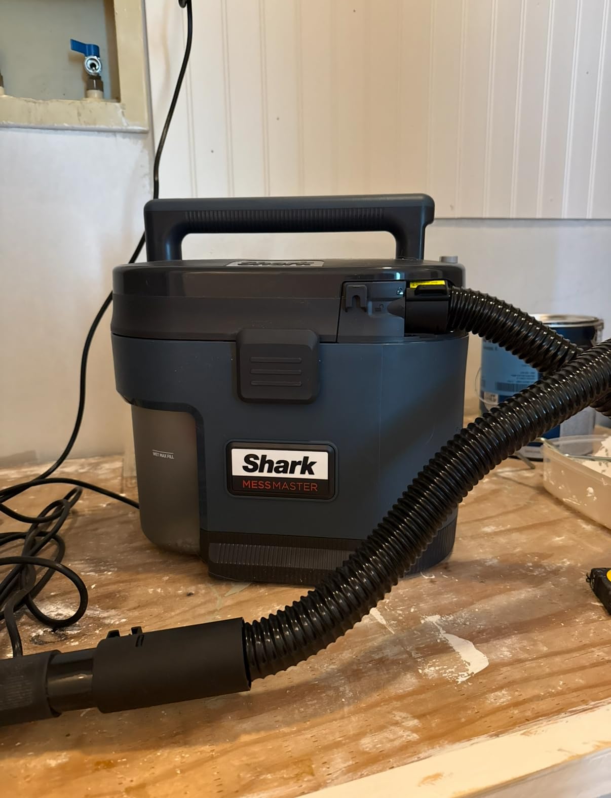 Shark VS101 MessMaster Portable Wet Dry Vacuum, 1 Gallon Capacity, Corded, Perfect for Pets & Cars, AnyBag Tech, Self-Cleaning, Ultra-Powerful Suction for Tough Wet & Dry Messes, Blue customer photo 2