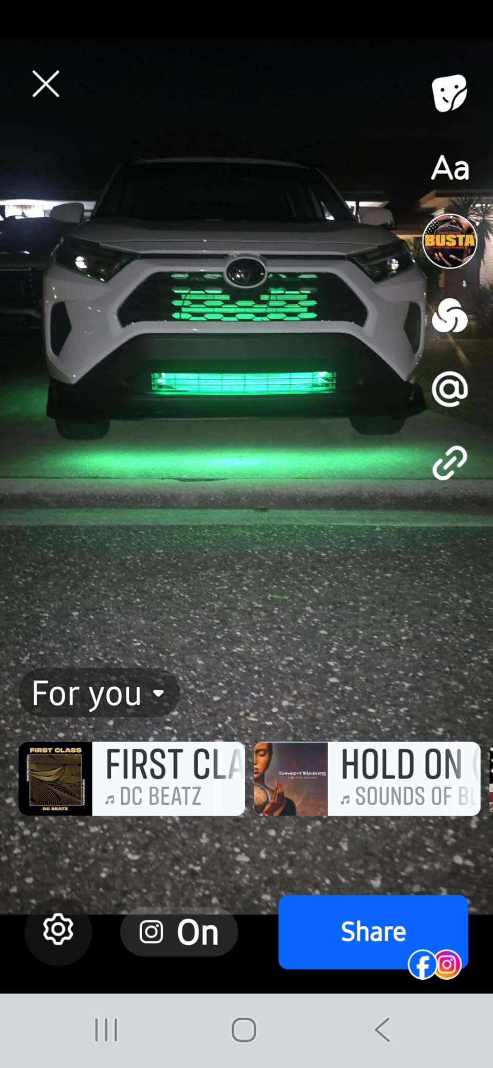 YUGUANG 4Pcs Underglow Kit for Car, APP Control Multicolor Car Underglow Light Kit Music Sync RGB Underbody Strips Light Waterproof for Cars Trucks SUVs customer photo 2