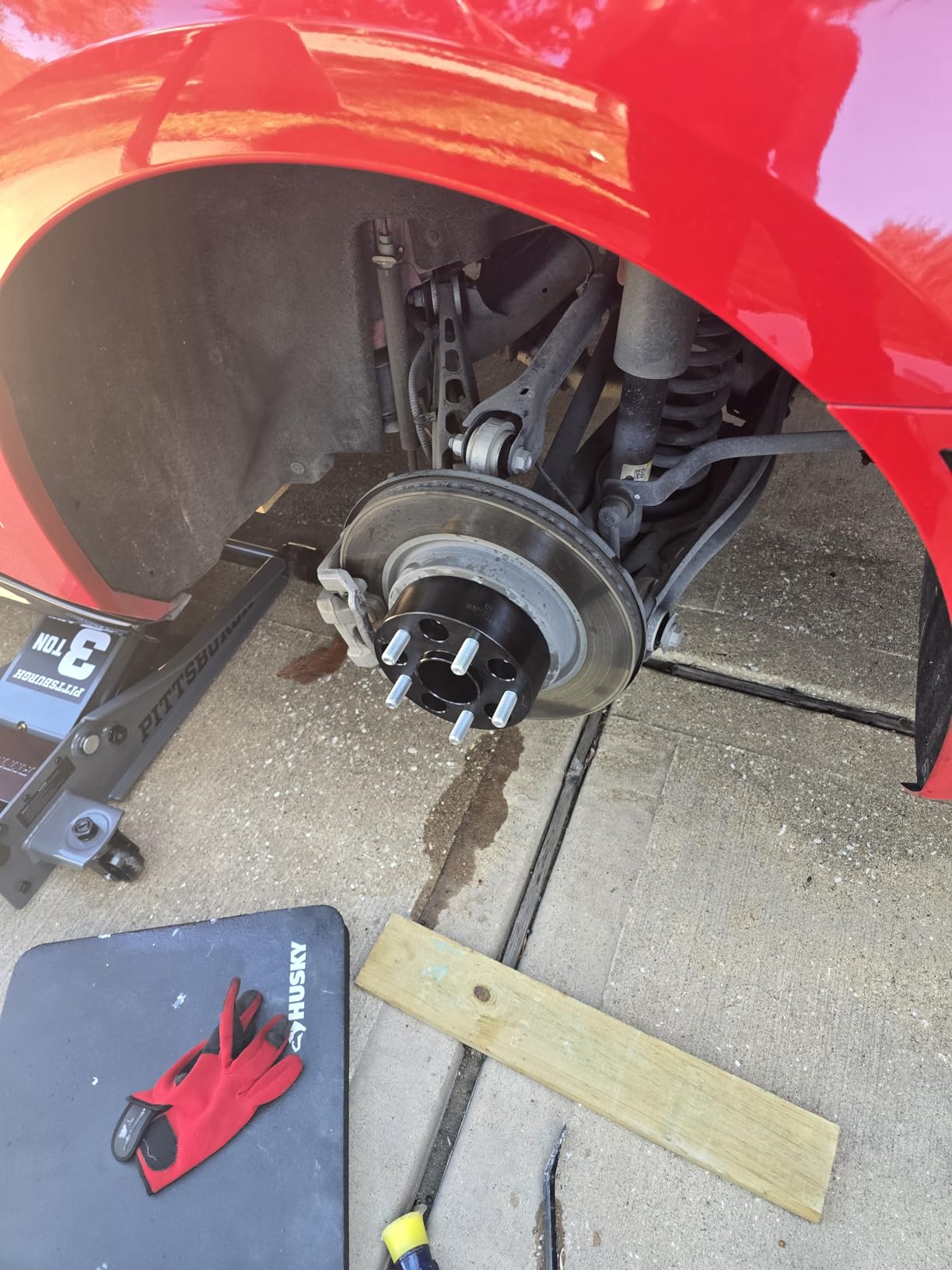 BDFHYK 6x5.5 Hubcentric Wheel Spacers Thickness 12mm Compatible with Chevy 2019-2021 Silverado Sierra 1500 2022 Sierra 1500 Limited, 6x139.7mm Forged 6 Lug Wheel Adapters 78.1 mm Hub Bore customer photo 1