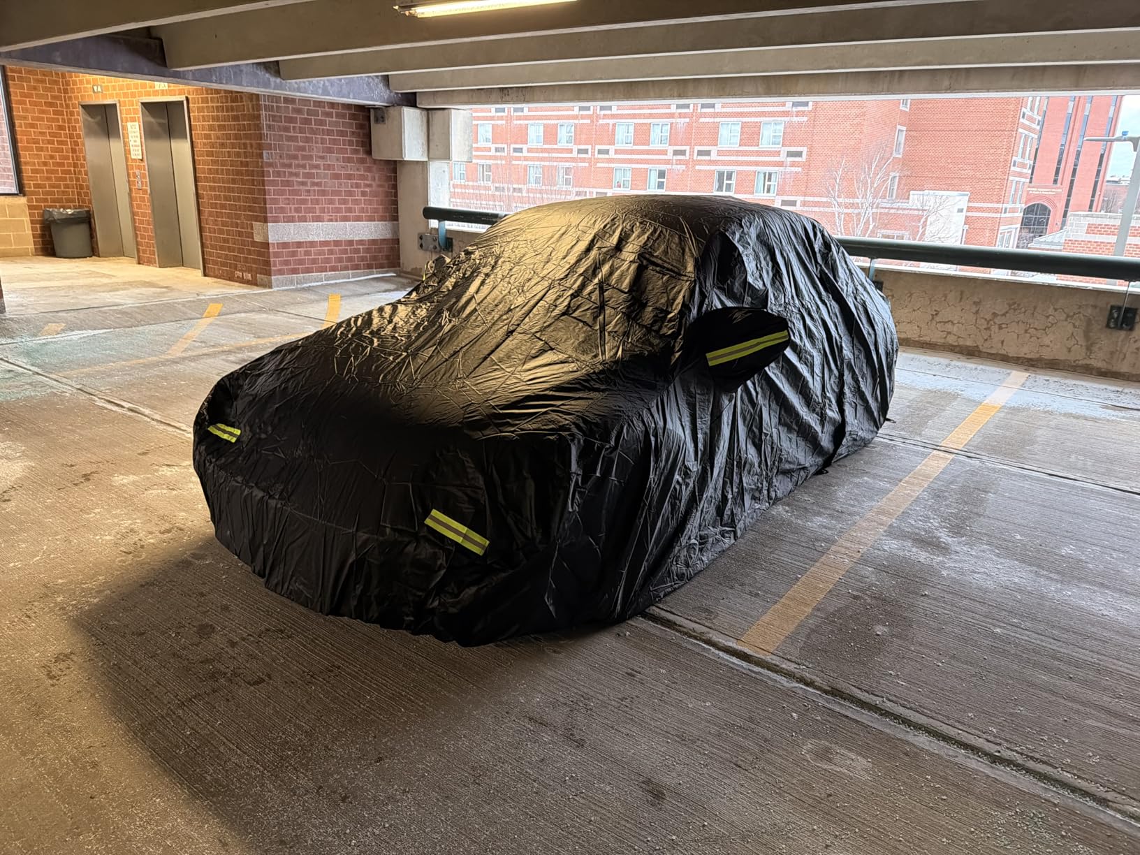 Car Cover Custom Fit for Toyota Corolla 2000-2025, Honda Civic 1991-2025, Waterproof All Weather Full Exterior Cover Rain Sun Protector Car Cover with Door Zipper customer photo 2