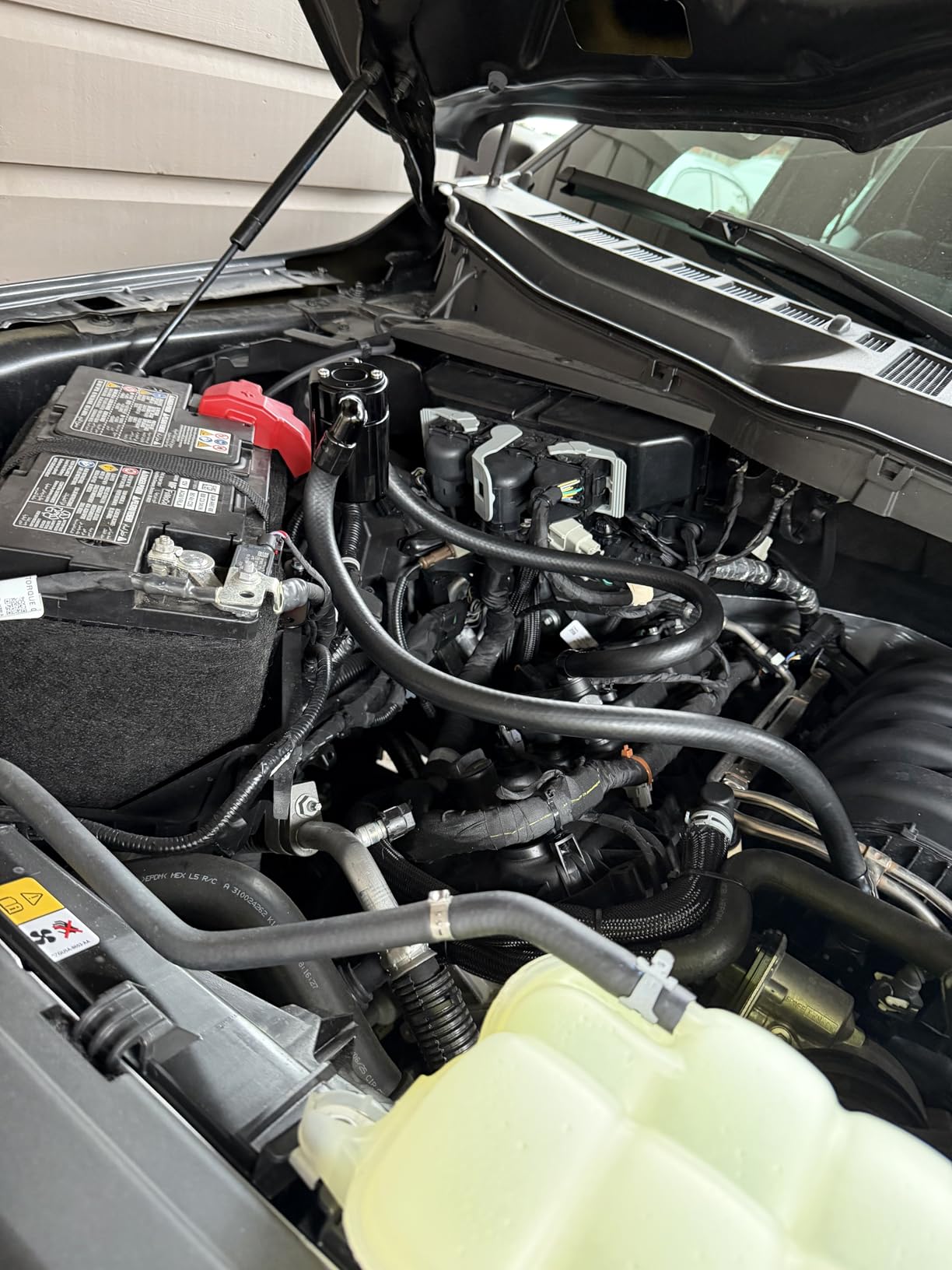 EVIL ENERGY Oil Catch Can, Air Oil Separator Compatible with 2011-2025 F-150 5.0L 2017-2023 Raptor 2018-2021 Expedition 3OZ customer photo 1