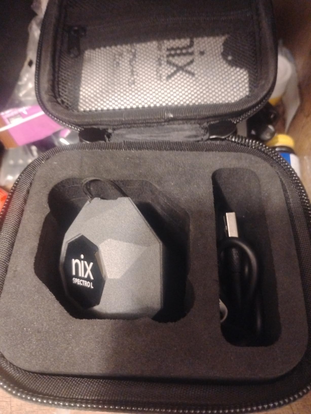 Nix Spectro L Spectrophotometer and Densitometer- Professional Color Matching Technology, Compatibility with 200,000+ Paints, Spectral Data and Delta-E Functionality for Accurate Results customer photo 2