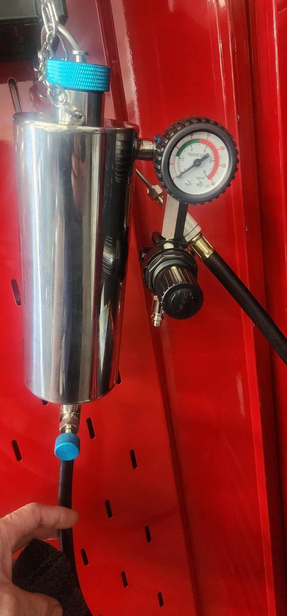 CMTOOL Fuel Injector Cleaner Kit, Automotive Fuel System Cleaning Kit, 1000ML Non-dismantle Cleaner Machine Tool for Auto Catalytic Converter/Intake Valve/Throttle Body customer photo 1