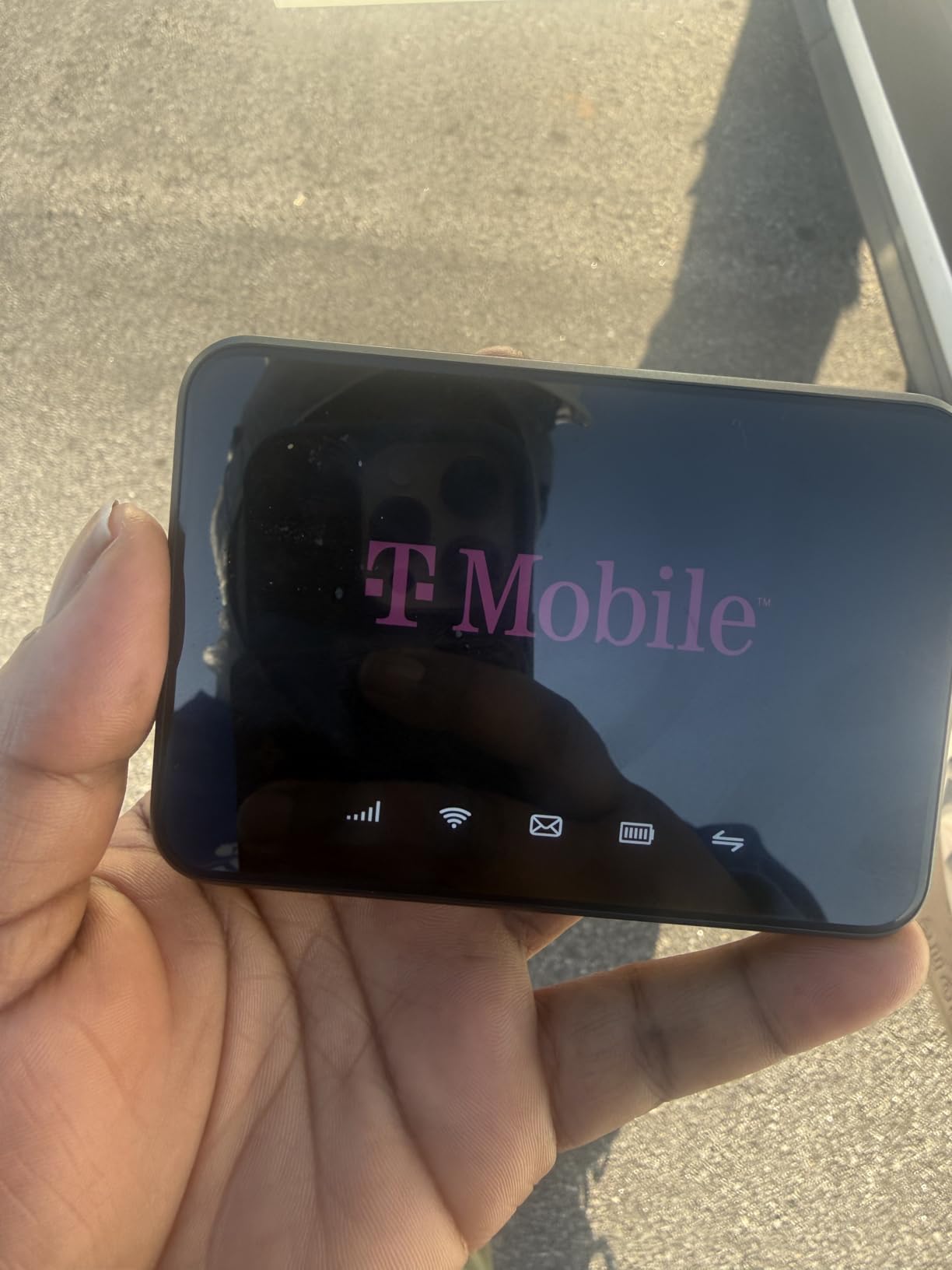 T-Mobile TMOHS1 | 4G LTE | Portable WiFi Hotspot Device | Connect up to 10 Devices | 3000mAh Battery customer photo 1