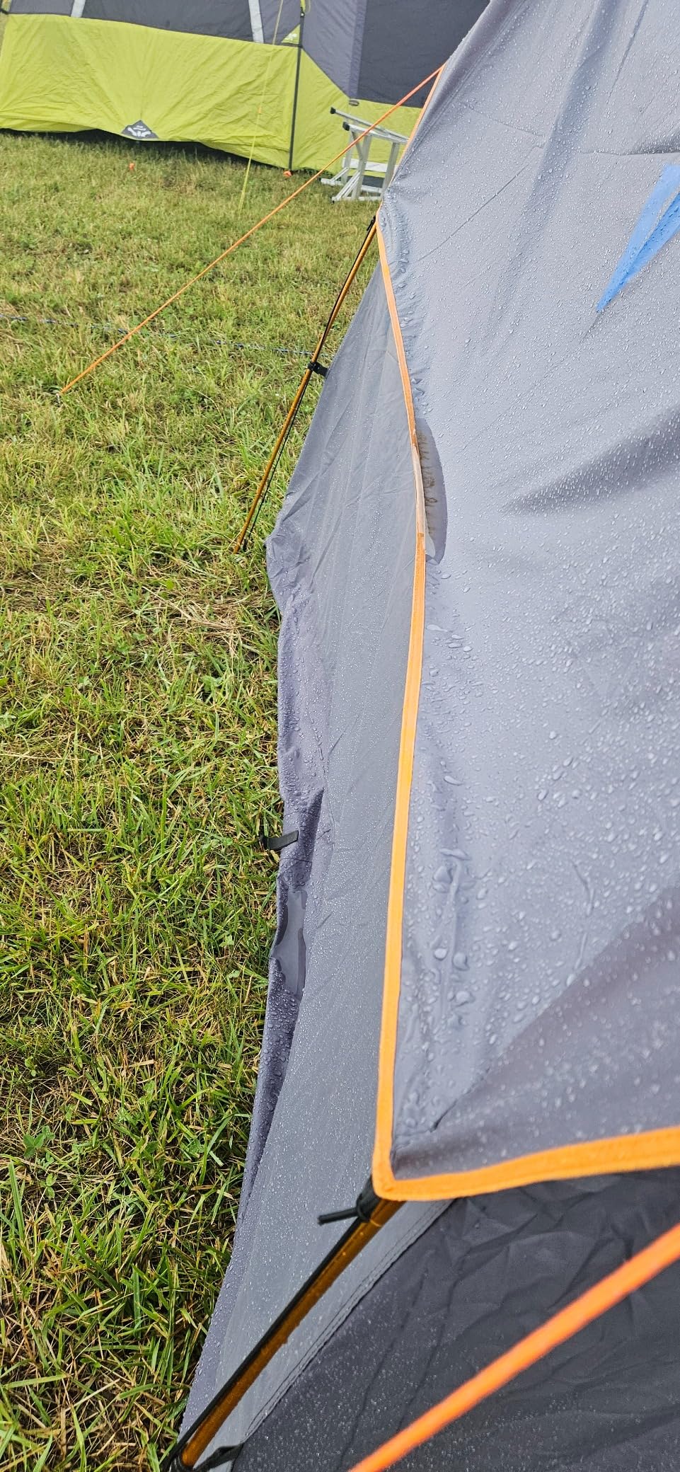 JOYTUTUS SUV Tent for Camping with Rainfly, Double Door Design Car Tent with Aluminum Poles, SUV Tailgate Tent with Waterproof PU2000mm Double Layer for 4-8 Person, Green customer photo 1