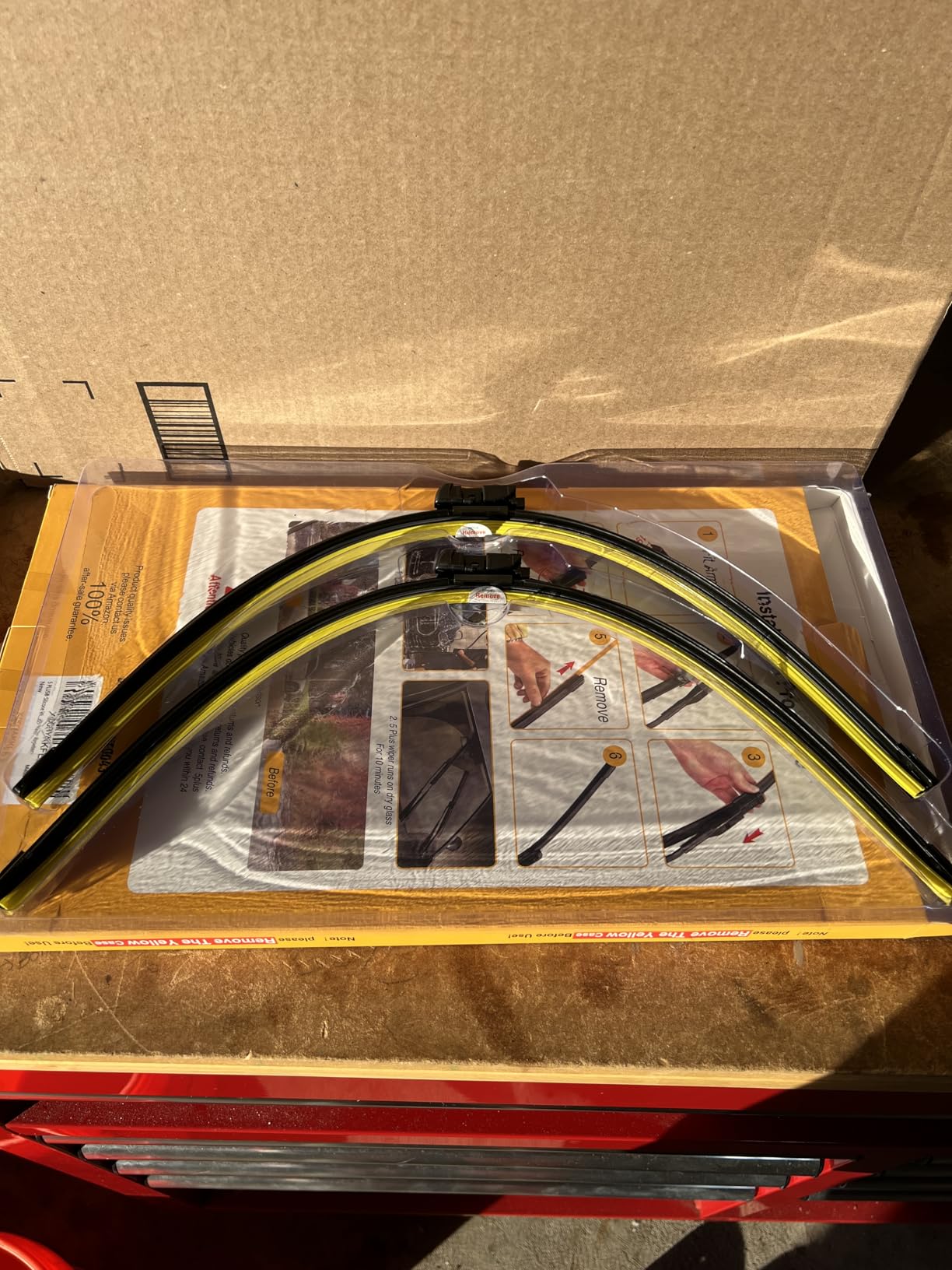 5 PLUS Silicone 18 Inch Wiper Blades 2 Pack Replacement customer photo 2