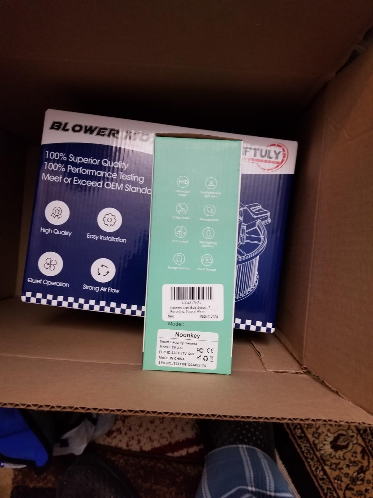 AC Blower Motor Fan Fits for Toyota Prius 2001 2002 2003 2004 2005 2006 2007 2008 2009 - HVAC Heater Blower Motor Fan Assembly Replacement 700153, 75774, PM9249, 87130-47091, 87103-47020 customer photo 2