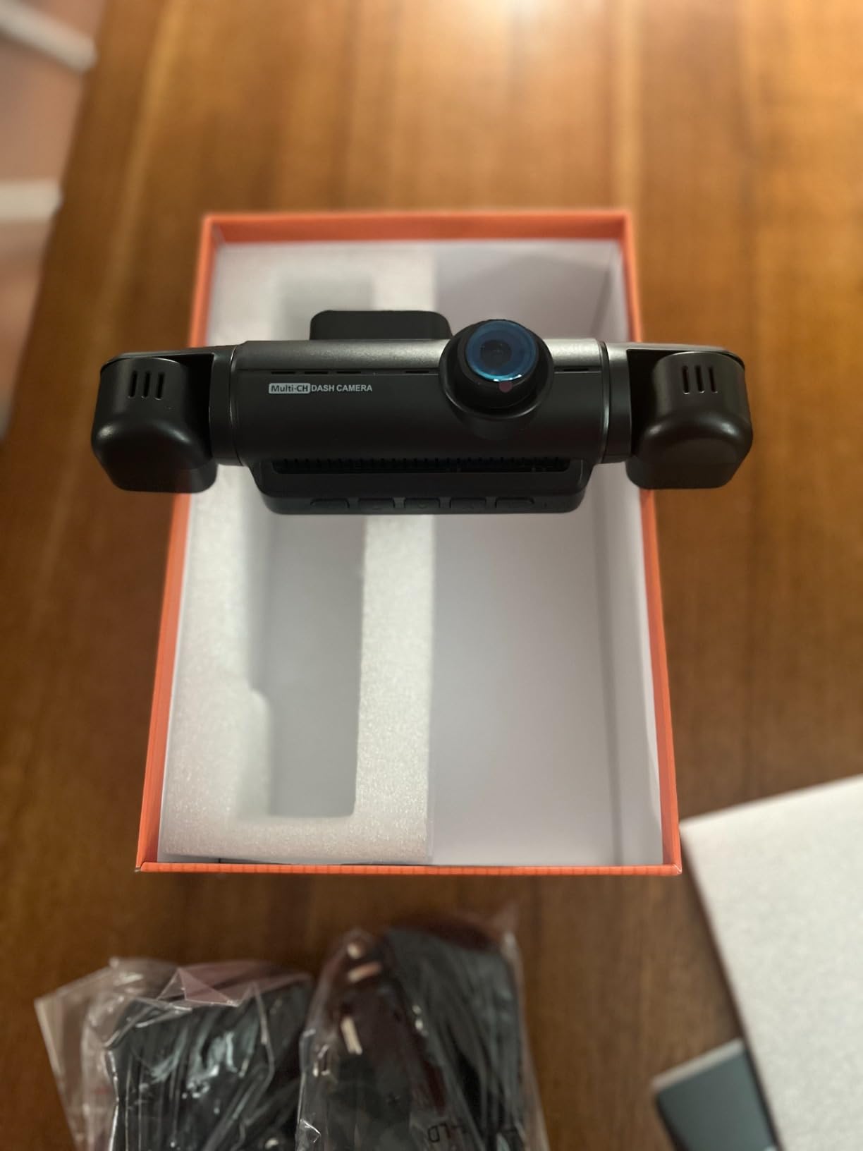 360° Dash Cam Front and Rear Inside, 4 Channel FHD 4 * 1080P, Wi-Fi GPS Voice Control Car Camera, Front 2K+1080P*2 Dash Camera for Cars, with 64GB SD Card, Night Vision, 24H Parking Mode(N300) customer photo 2