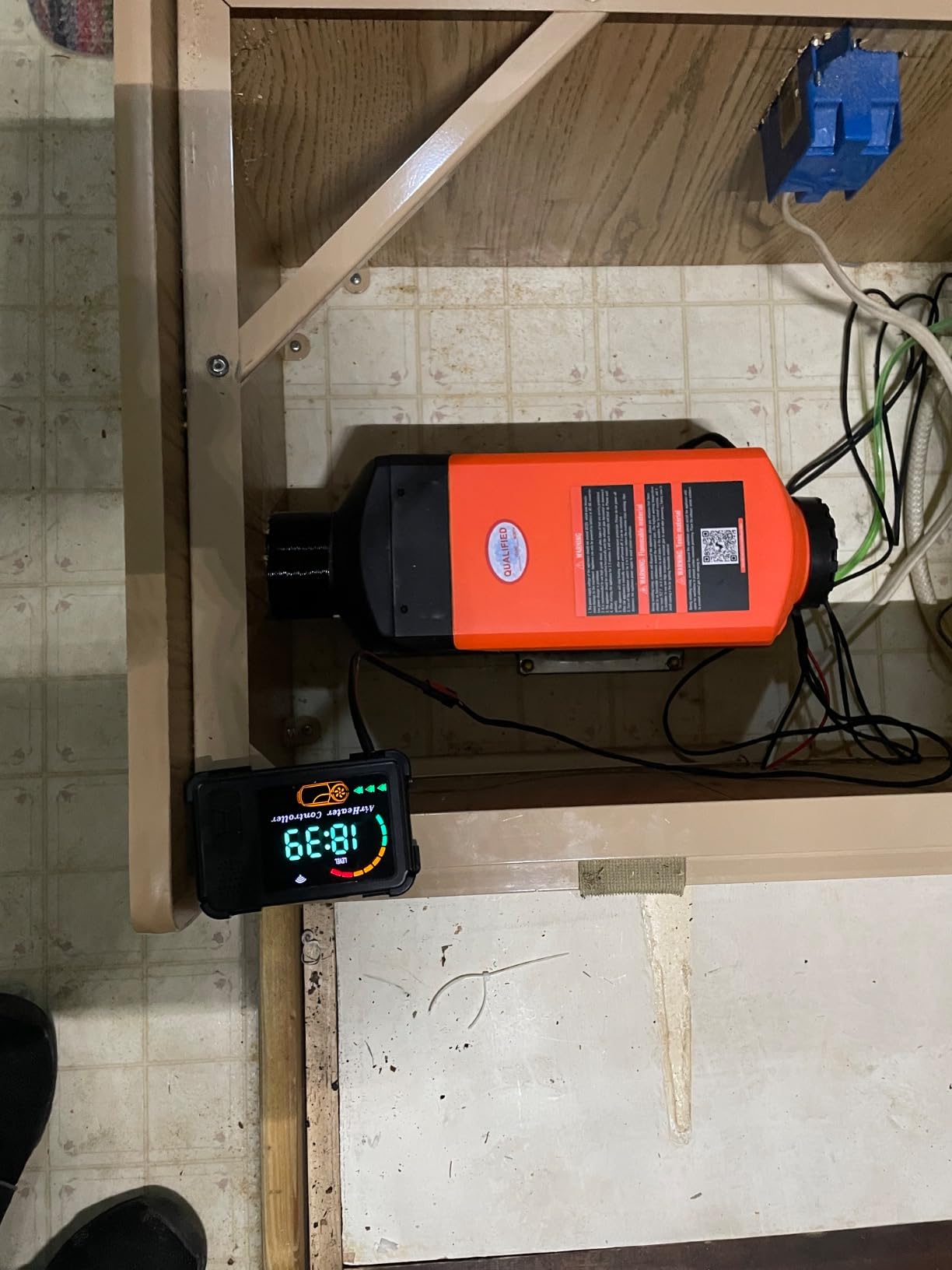 VEVOR 8KW Diesel Heater with Bluetooth App Control and Automatic Altitude Adjustment customer photo 2
