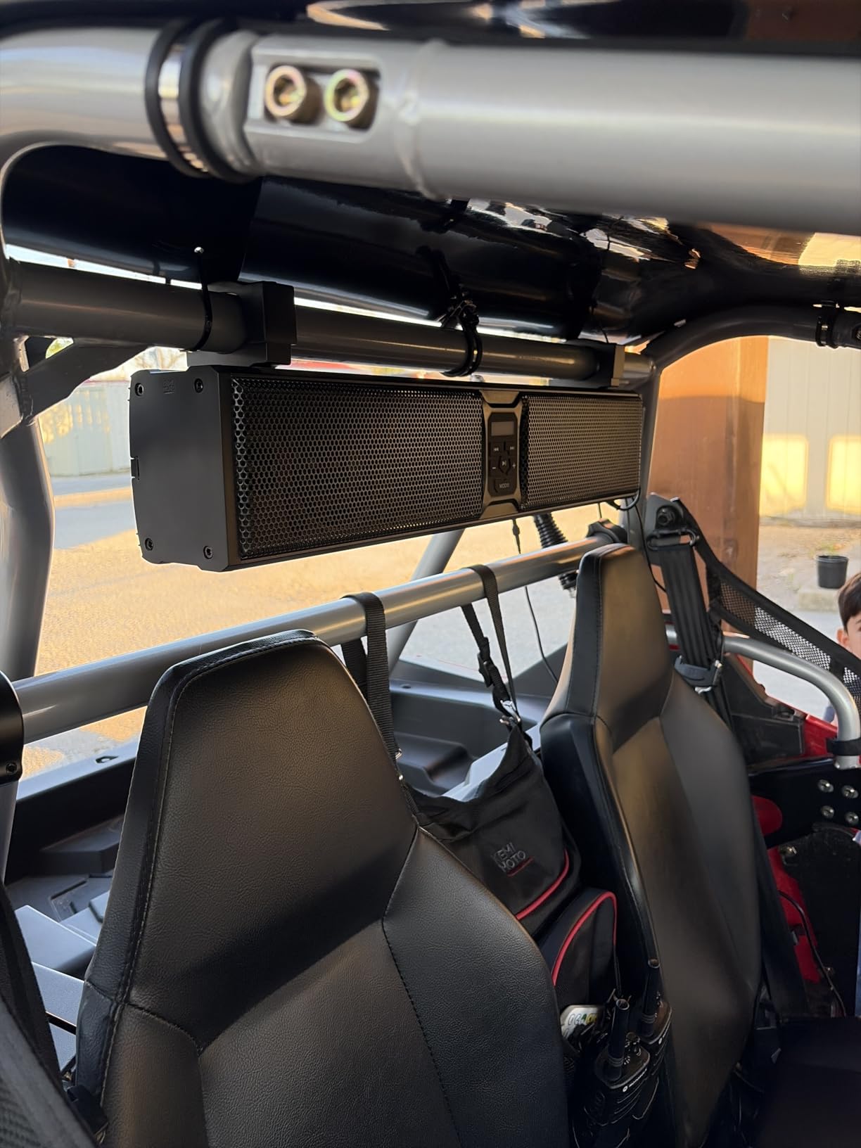 KEMIMOTO 6-Speaker Metal UTV Sound Bar Compatible with RZR Can-Am Golf ATV customer photo 1