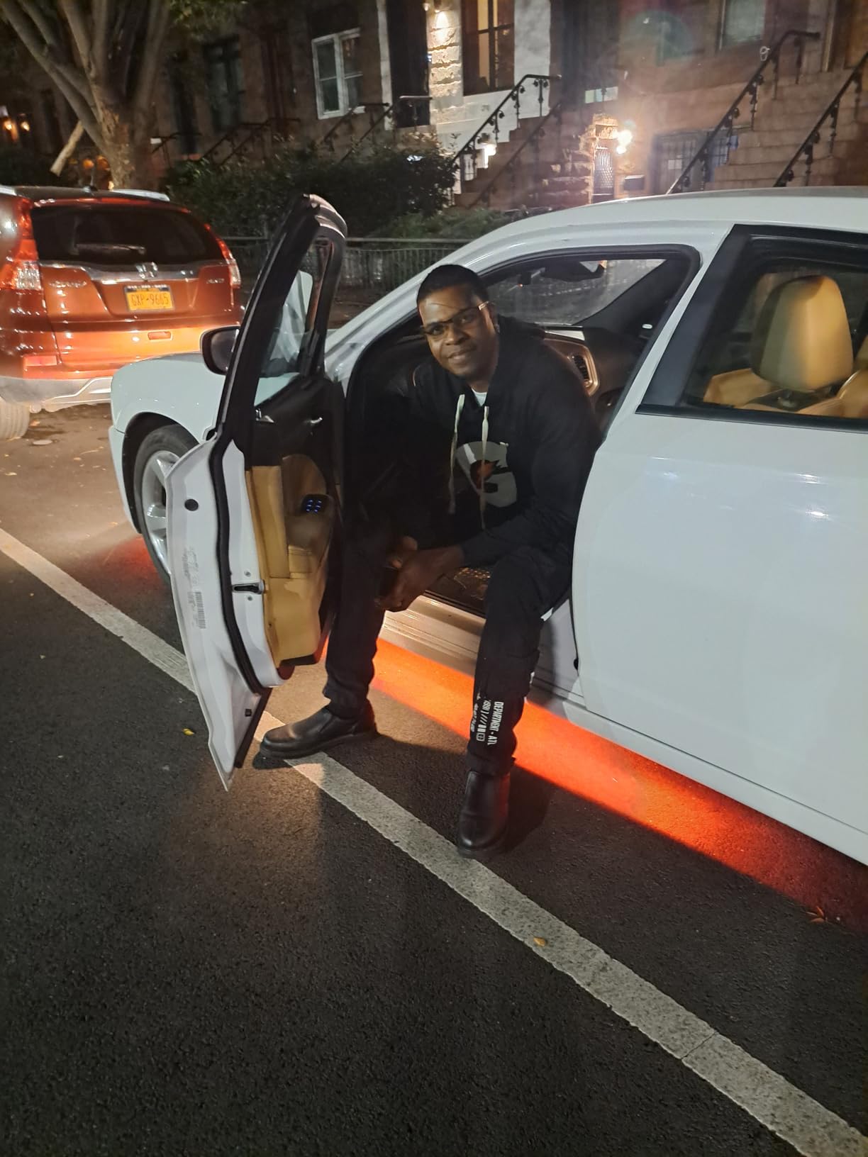 MICTUNING N8 Car Underglow Light Bar Kit, Chasing Color RGB+IC LED, Aluminum Exterior Underbody Multicolor Soundsync Neon Light Strip, Wireless App & Remote Control, IP68 Waterproof customer photo 2