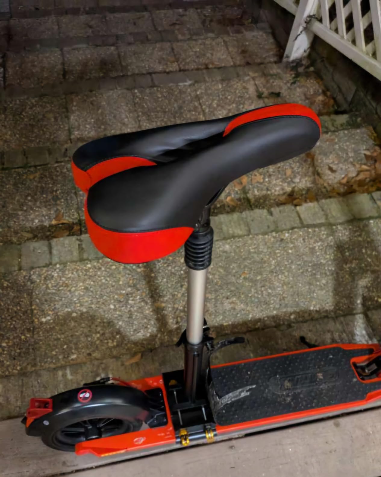 KENANLAN E Saddle Electric Scooter Seat Fits for M365, Adjustable Universal Punch Scooter Seat Attachment, Folding Seat Replacement customer photo 1