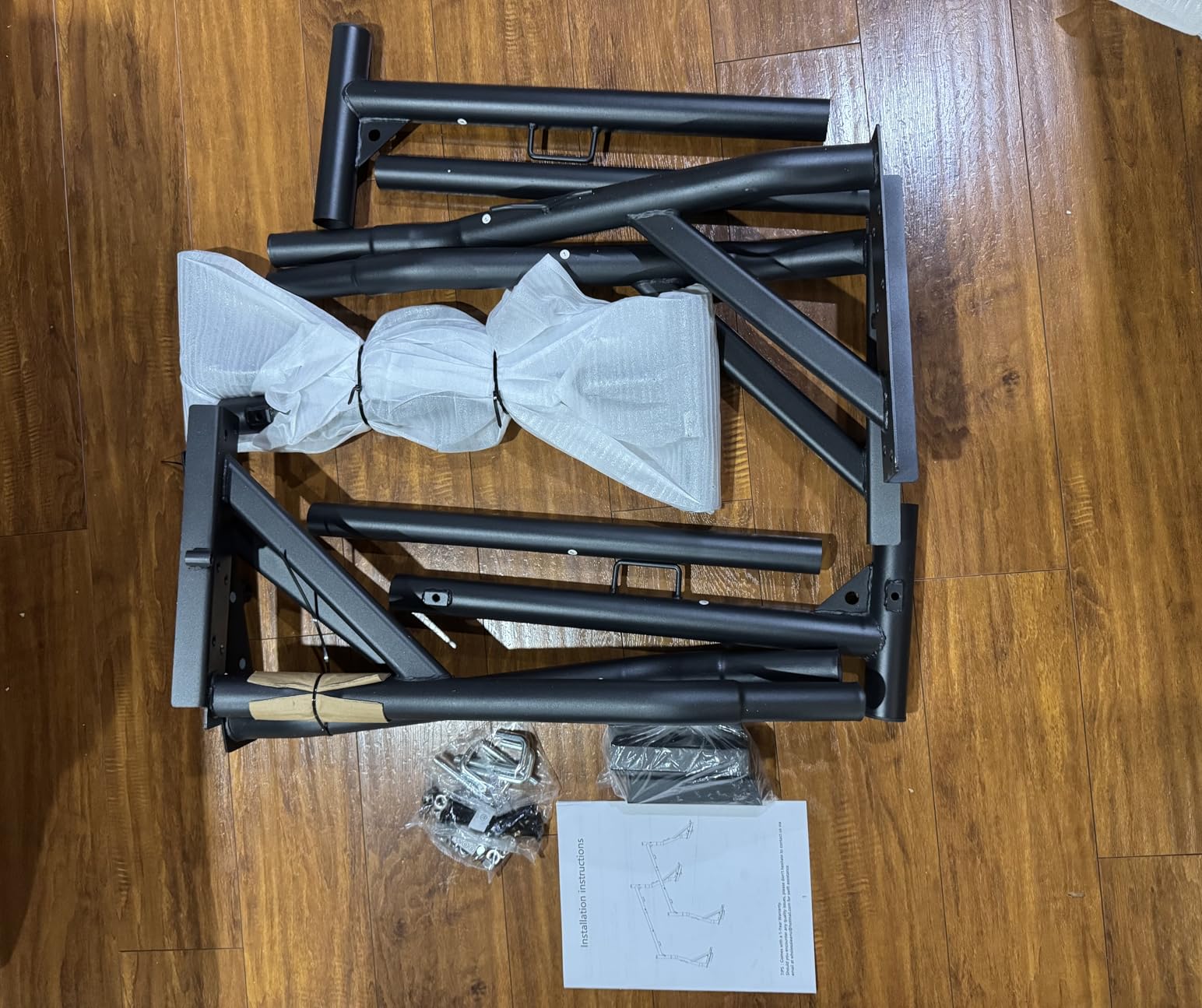 Non-Drilling Truck Rack, Heavy Duty Steel Extendable Truck Bed Ladder Rack, Fit for 52