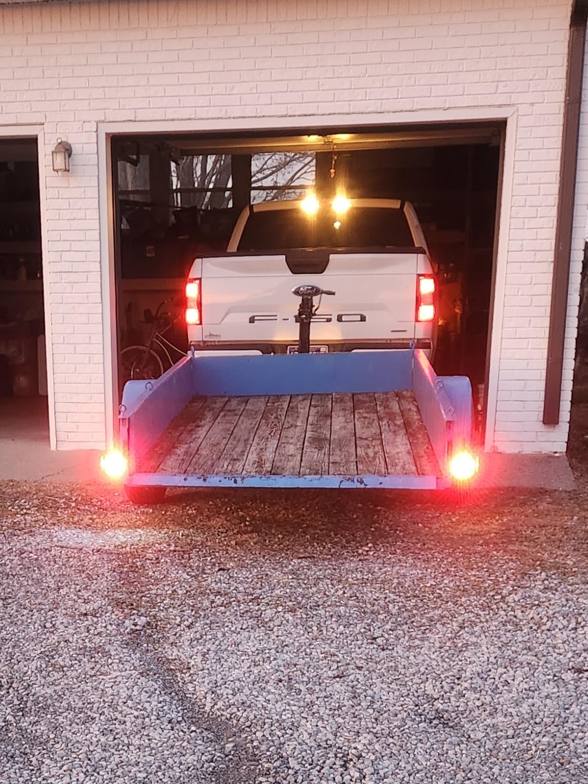 Full Set LED Trailer Light Kit - Stop Turn Tail Brake Running Lights, Waterproof IP68, SAE/DOT Compliant with 25ft Wiring Harness for Utility Trailers, Trucks, Campers & Vans customer photo 2