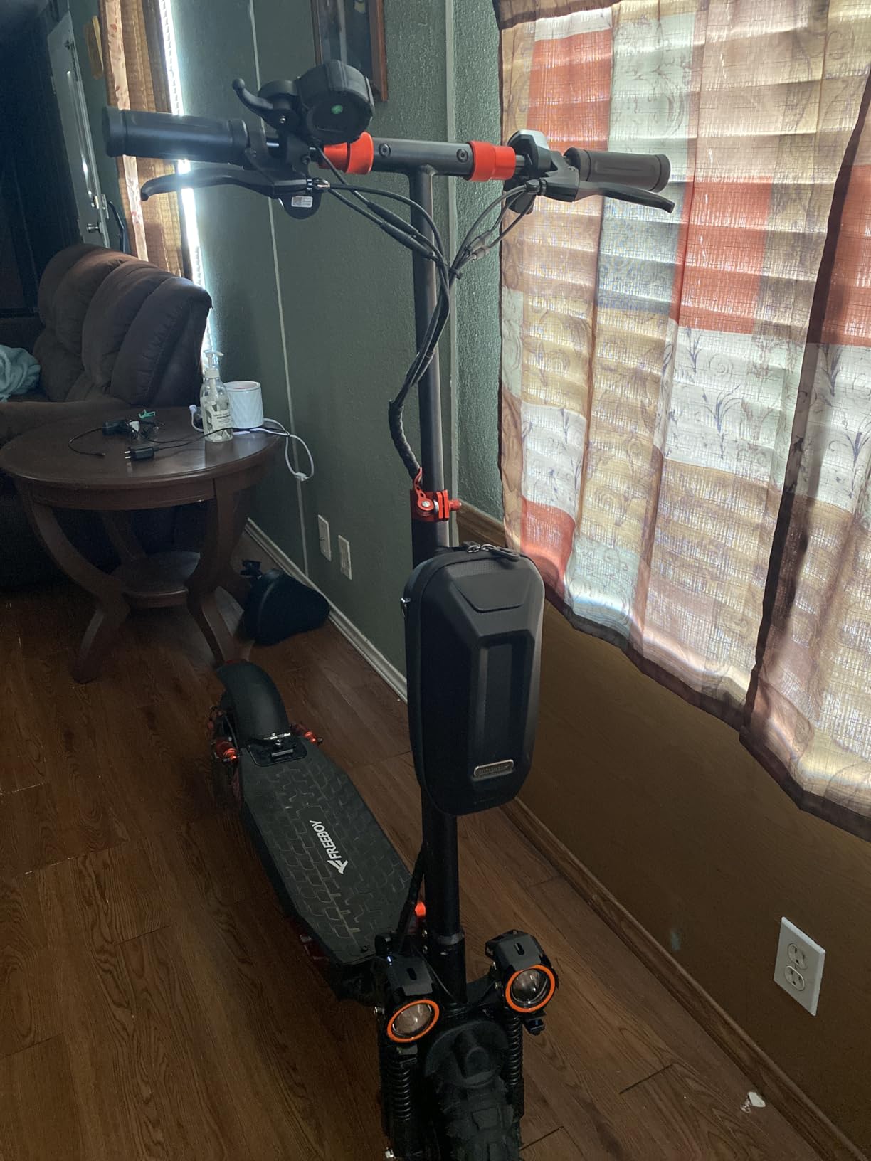 Rhinowalk Scooter Bag Handlebar Bag Waterproof Front Storage Bag Bike Frame Bag for Electric Scooter/Bicycle/Motorcycle customer photo 2