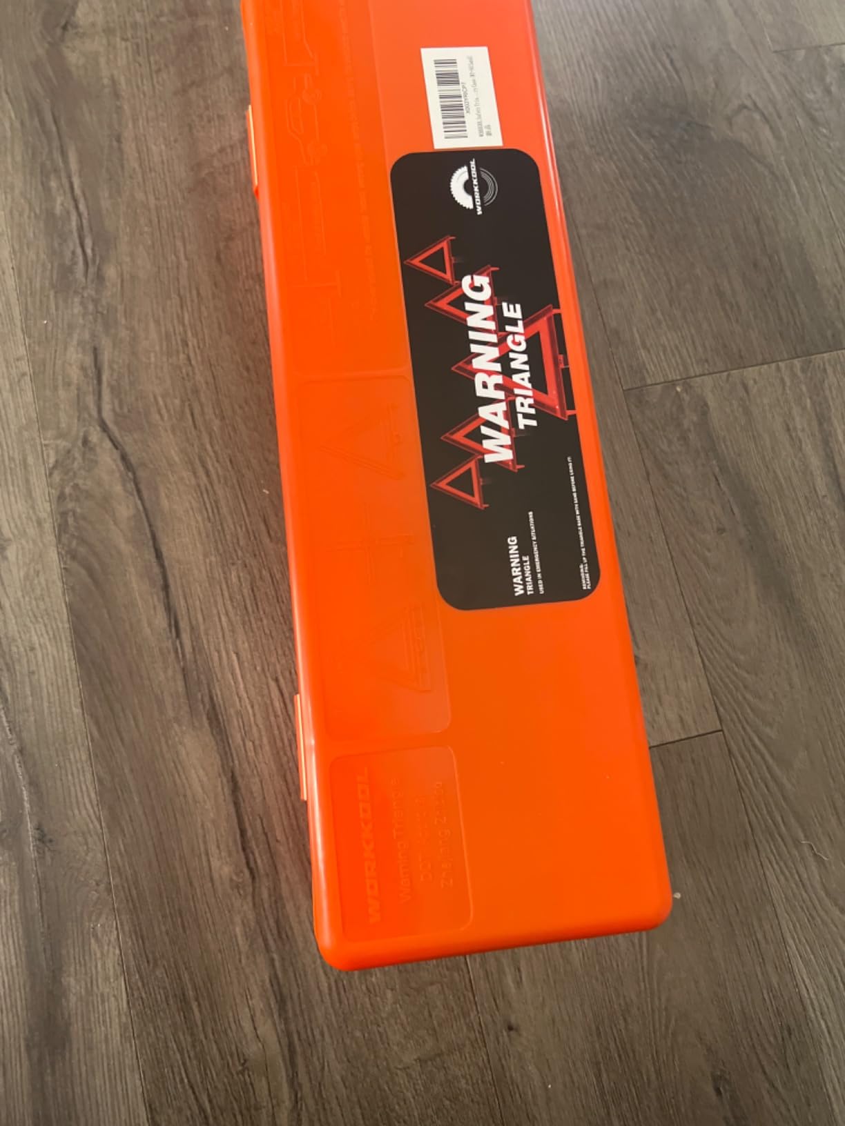 Safety Triangles DOT Approved, Standard Warning Triangles Emergency Reflector, Emergency Triangles for Vehicles with Carry Case(3 Pack, Without Sand) customer photo 1