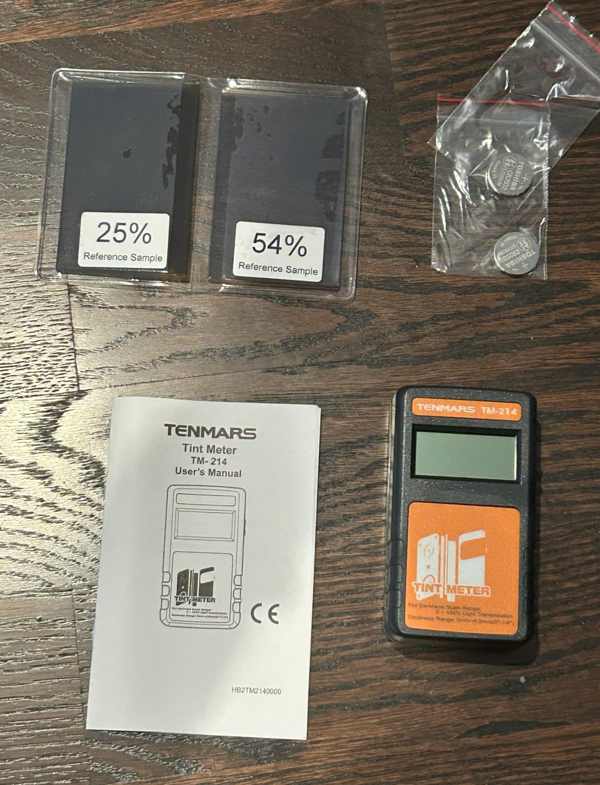 Handheld Digital Window Tint Meter 0%~100% Range Visual Light Transmission Light Transmission Continous Measurement Function (up to 4000) for Mesuring Film, Filmed Glass, Window Tint, Side Windshield customer photo 1