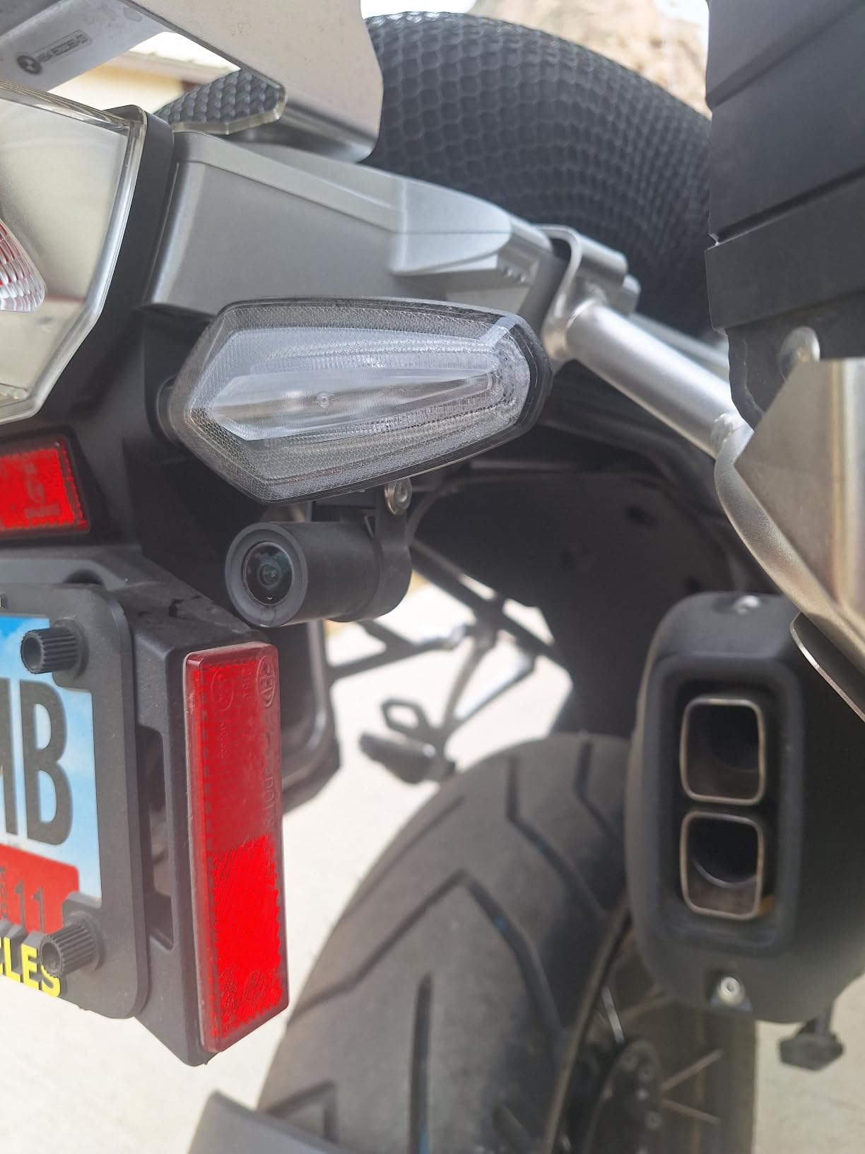 INNOVV K6 Motorcycle Dash Cam Dual Channel QHD 2K+1080P, IP67 Waterproof Mini Motocam with Wi-Fi, 120°Golden Angel, G-Sensor Detection, Support 256GB(SD Card not Included) customer photo 1