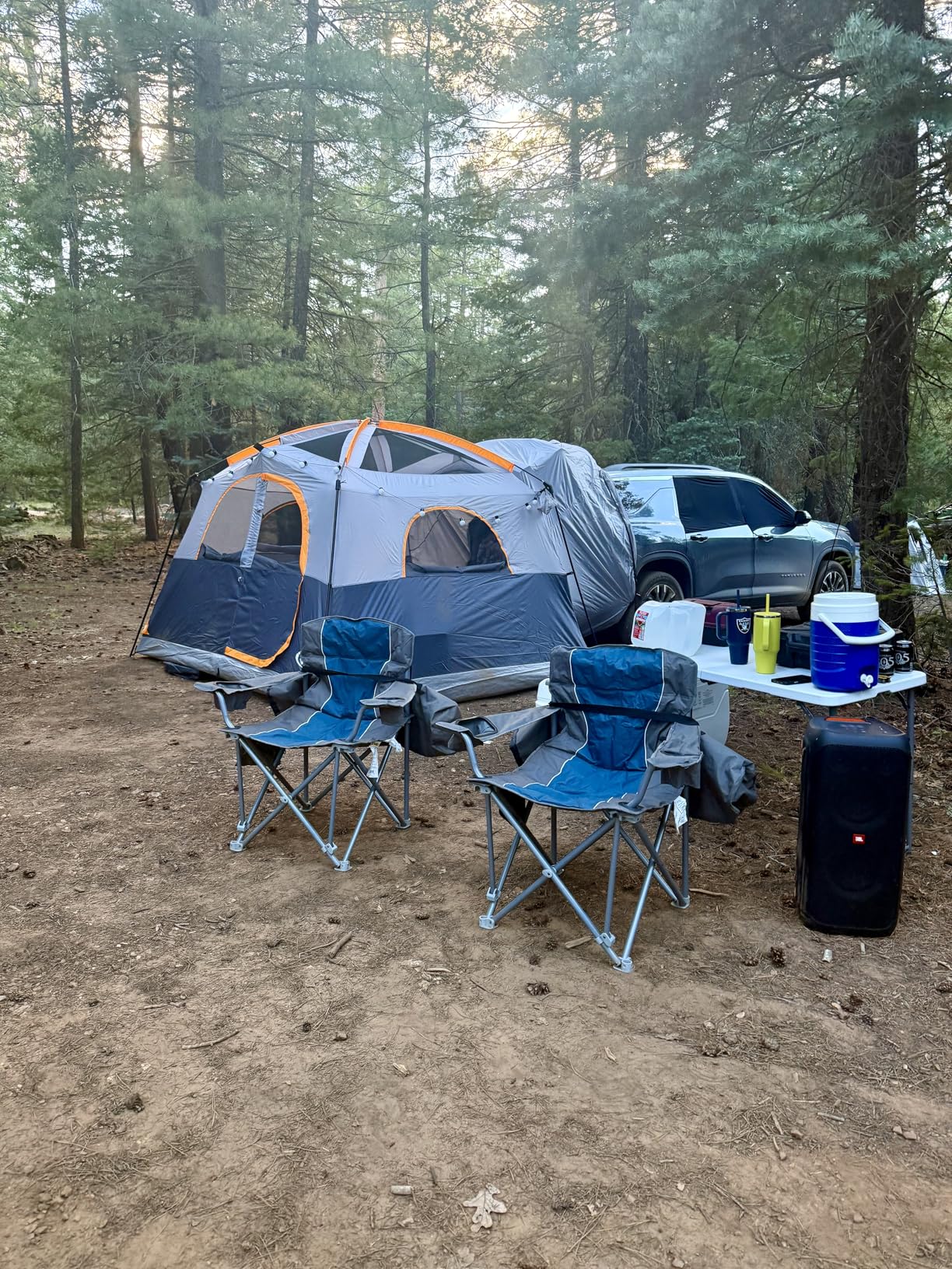 UNP SUV Tent for Camping, 6-Person SUV Tailgate Tent - Easy Set Up with Rainfly, 10'x9'x78in(H) customer photo 2