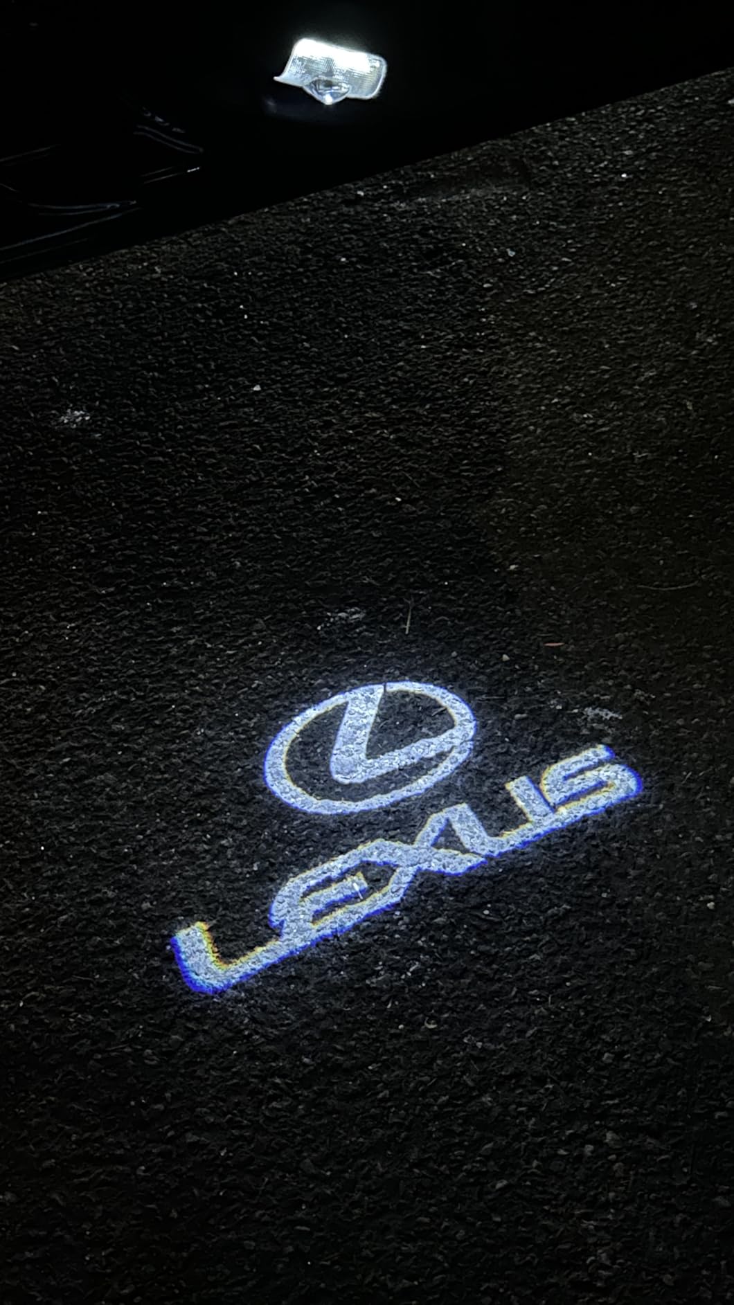 4Pcs Car Door Lights Logo Projector Compatible with LS/ES/is/LX/RX/GS/GX/RC/UX Car Accessories, No Fade HD LED Car Welcome Projector Lights, 3D Ghost Shadow Puddle Light customer photo 1