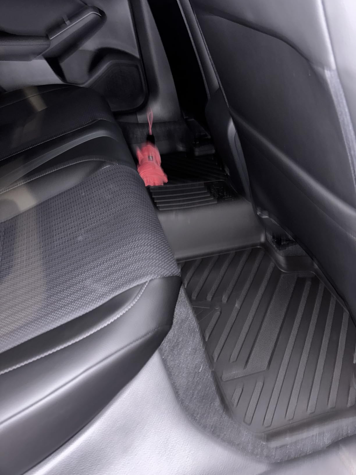 Floor Mats for Honda Pilot 2023 2024 2025 2026 (7&8 Seats), All Weather Custom Fit TPE Odorless Anti-Slip Floor Liner 1st & 2nd & 3rd Row, Black customer photo 2