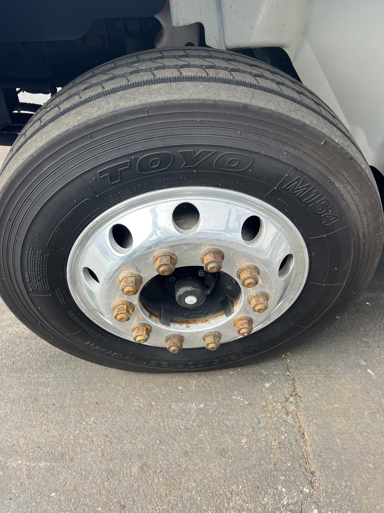 20 Pack Lug Nut Covers for Semi Trucks, 33mm by 2-1/2