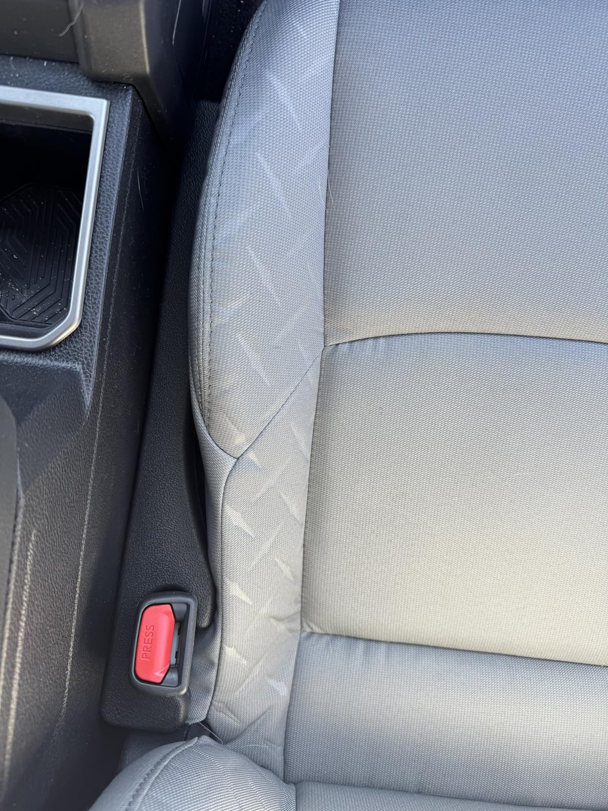 Hiseanllo Car Seat Gap Filler 2 Pack, Universal Fit PU Leather Car Seat Gap Plug to Fill The Gap Between Seat and Console, Car Seat Crevice Blocker Stop Things from Dropping customer photo 2