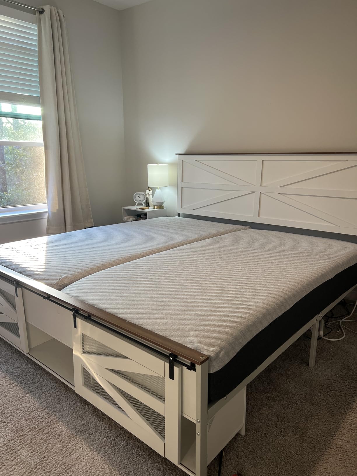 Celestial Sleep 10 Inch RV Short Queen Mattress, Made in The USA, CertiPUR-US, Oeko-Tex, and Fiberglass-Free Certified Cooling Memory Foam Camper Bed - Medium customer photo 2