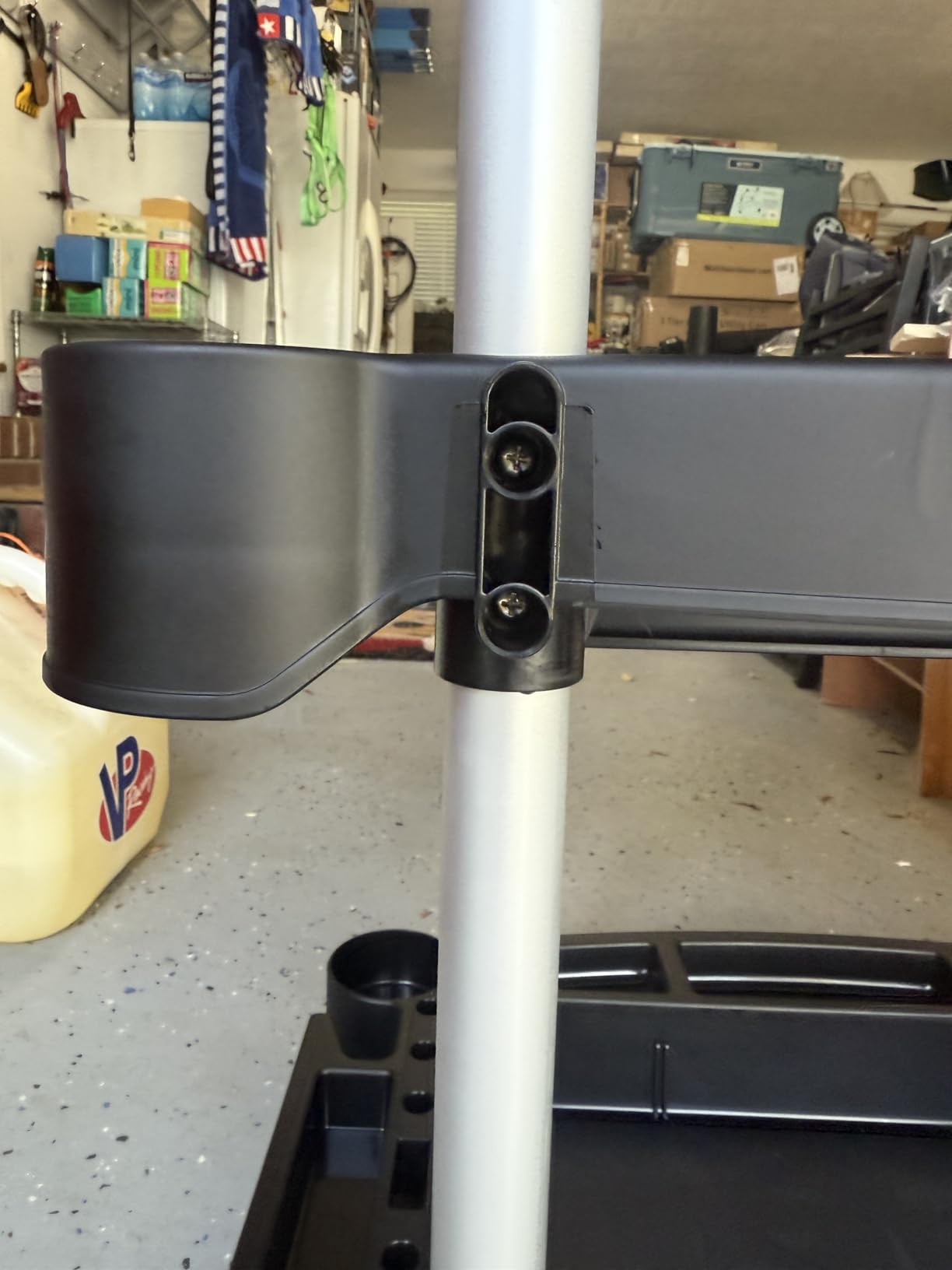 Adam's Polishes Professional Detail Cart Powder Coated Metal Car Detailing Cart for Garage | Storage Space, Rolling Premium Locking Casters, Polisher Holders, Heavy Duty Workshop, Detailers Garage customer photo 2